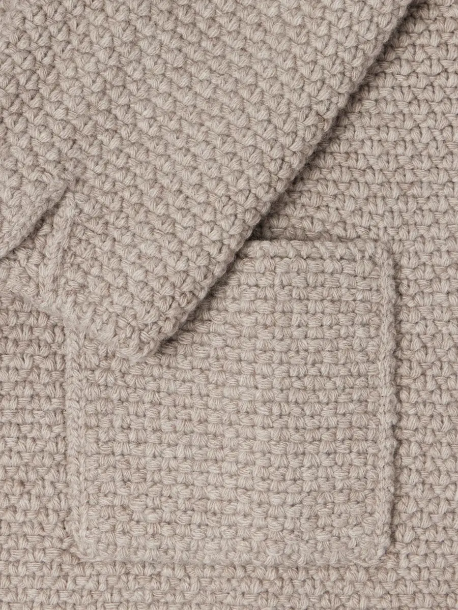 Anderson & Sheppard Merino Wool and Cashmere-Blend Cardigan - Men | Thumbnail 6 Anderson & Sheppard Merino Wool and Cashmere-Blend Cardigan - Men | Thumbnail 6