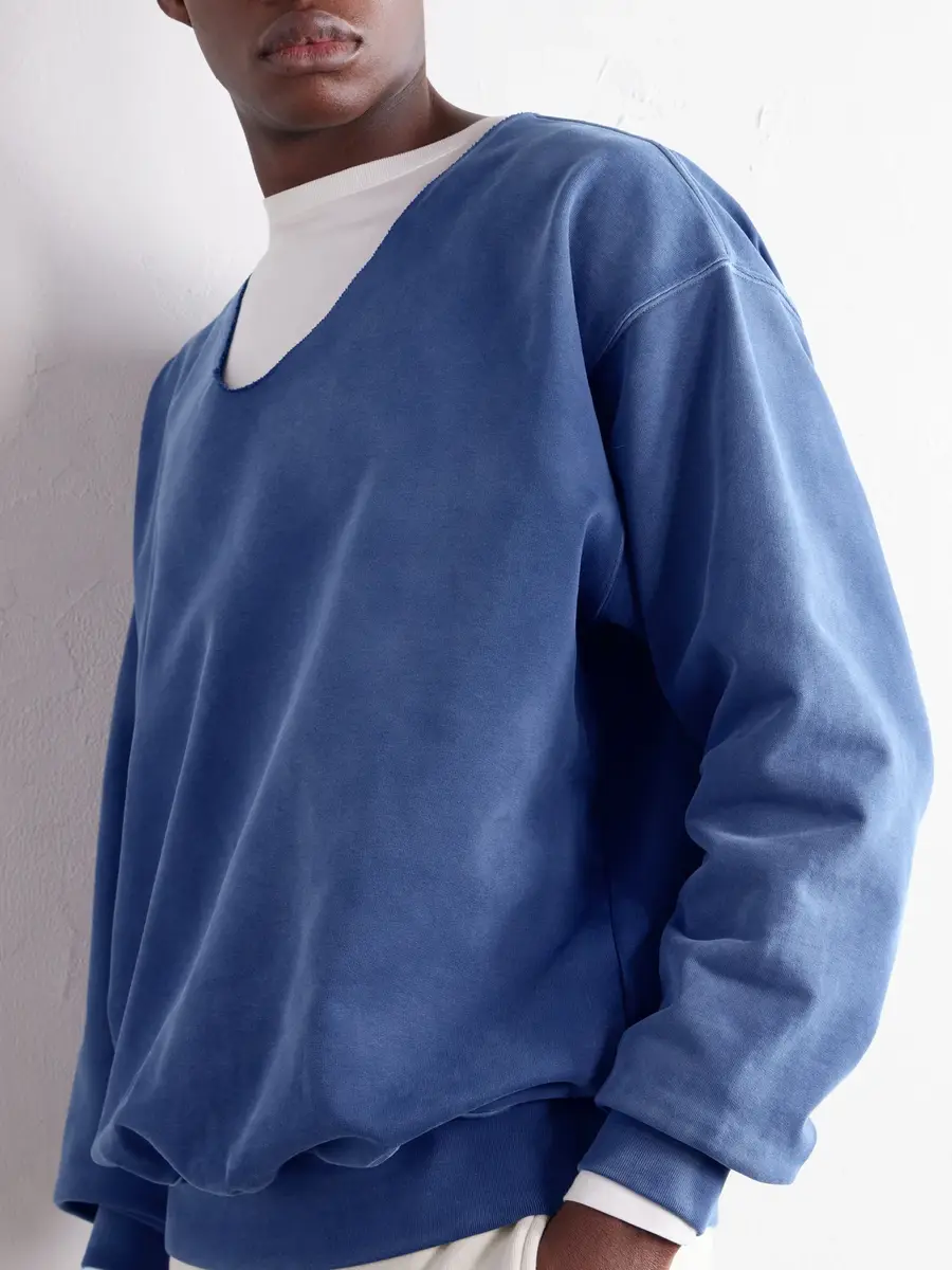 Maison Margiela Washed Cotton-Jersey Sweatshirt - Men | Thumbnail 5