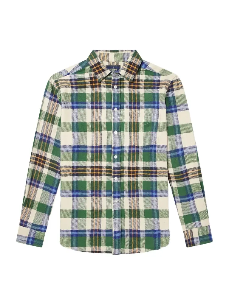 Portuguese Flannel Harbor Checked Cotton-Twill Shirt - Men