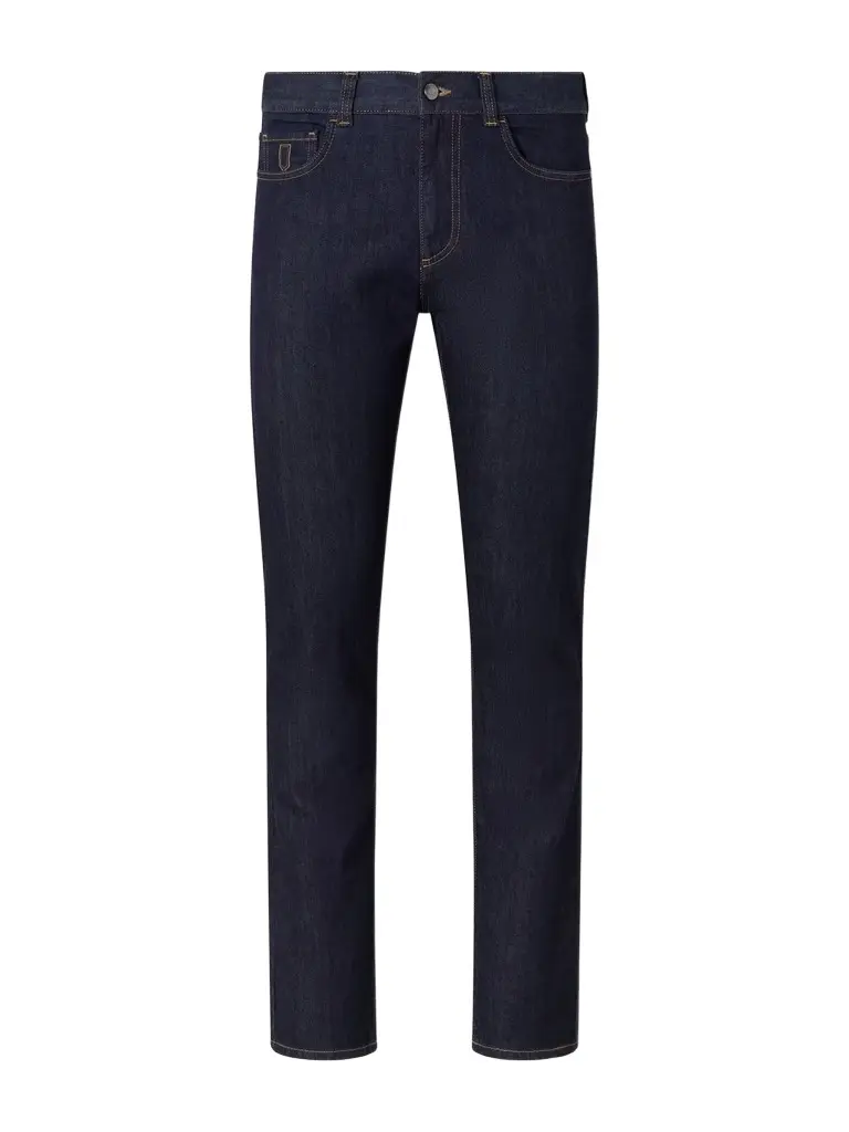 Canali Slim-Fit Straight-Leg Jeans - Men
