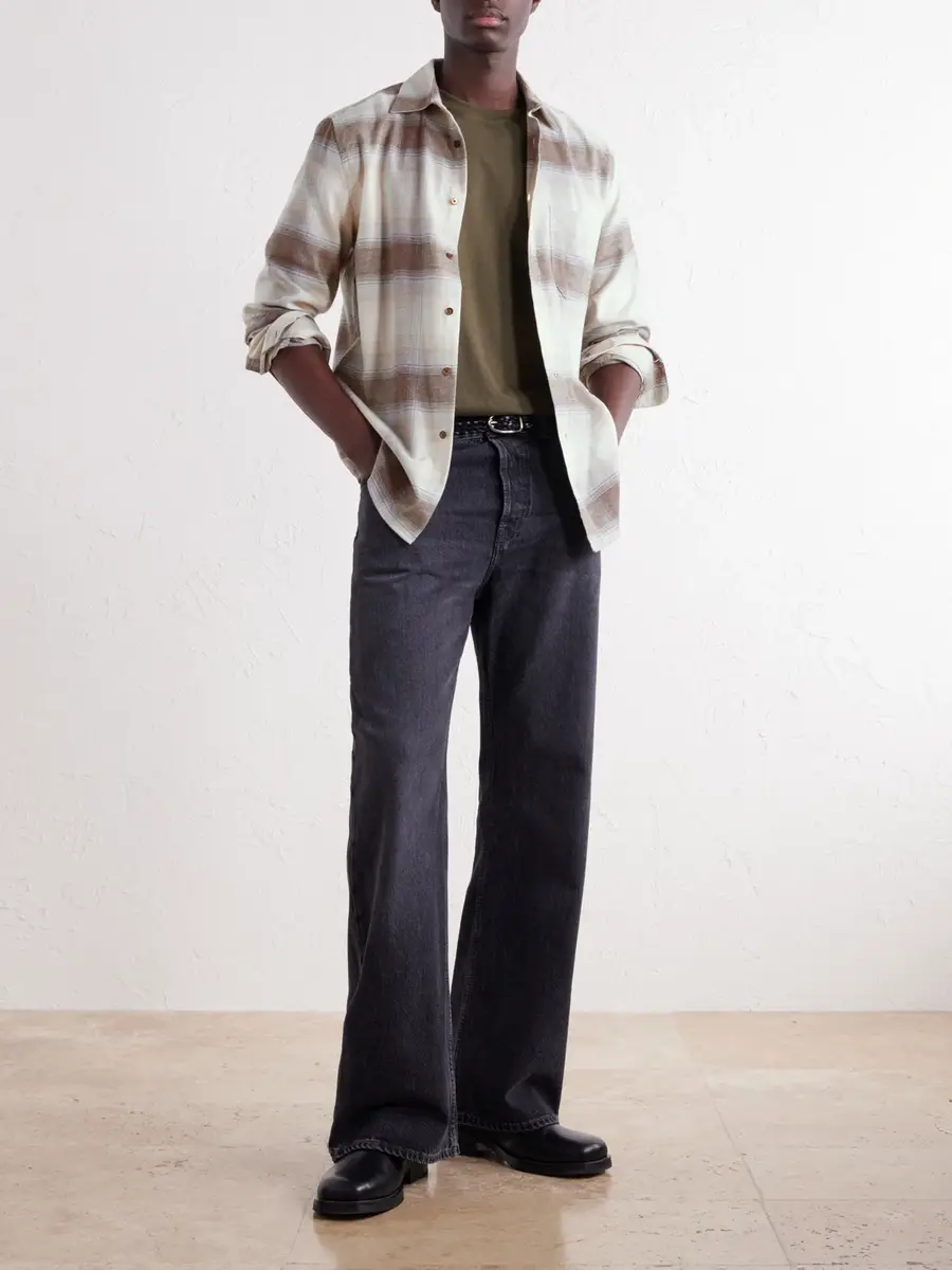Portuguese Flannel Pantine Checked Cotton-Flannel Shirt - Men | Thumbnail 2 Portuguese Flannel Pantine Checked Cotton-Flannel Shirt - Men | Thumbnail 2