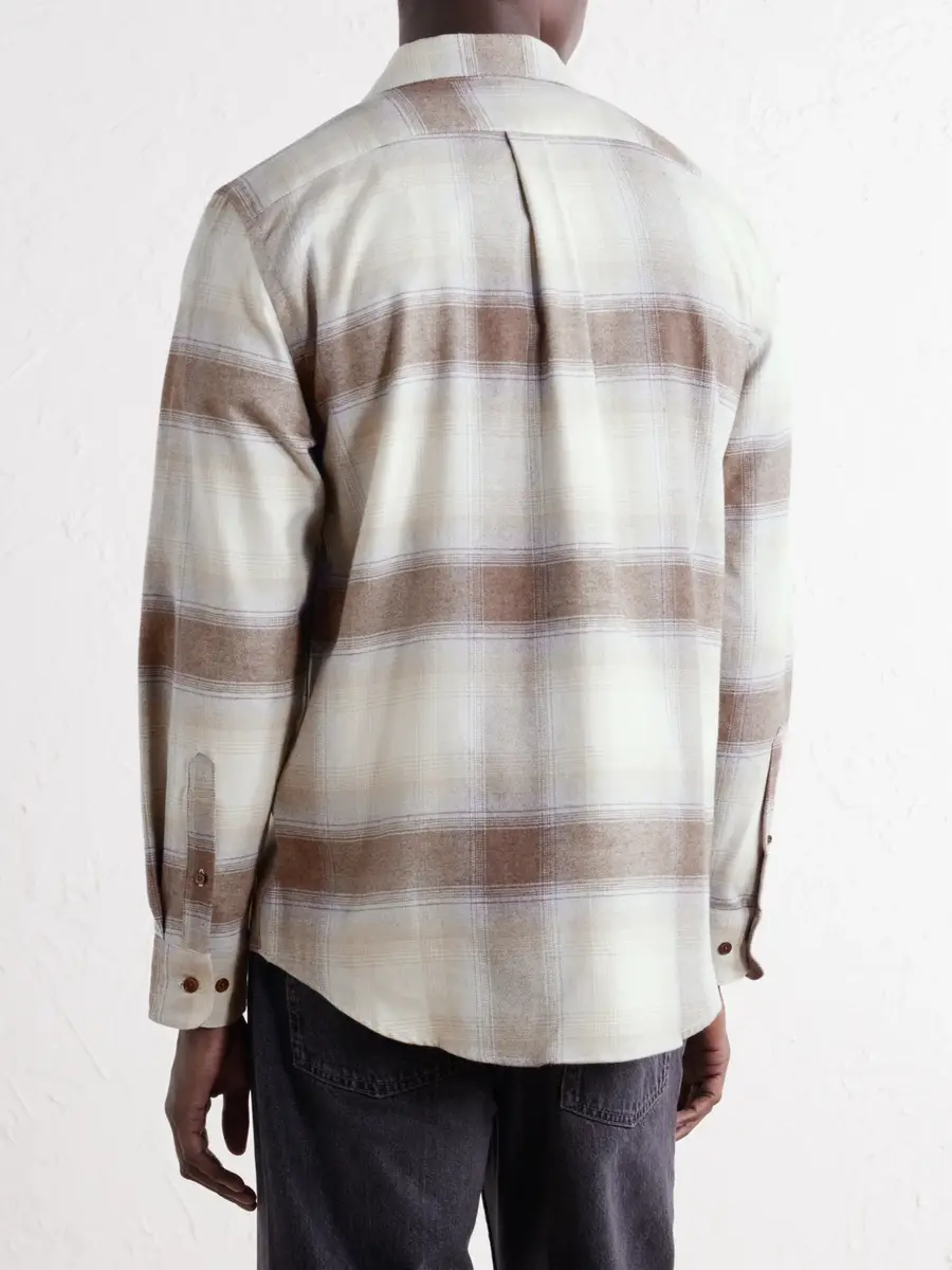 Portuguese Flannel Pantine Checked Cotton-Flannel Shirt - Men | Thumbnail 4 Portuguese Flannel Pantine Checked Cotton-Flannel Shirt - Men | Thumbnail 4