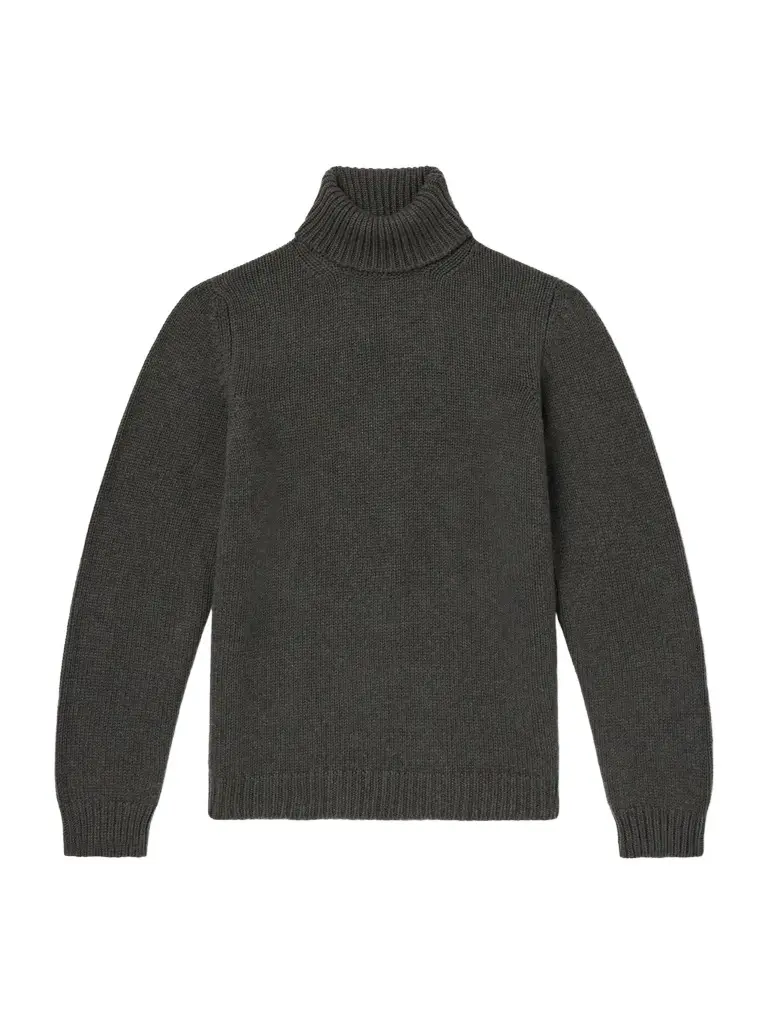 Anderson & Sheppard Cashmere Rollneck Sweater - Men