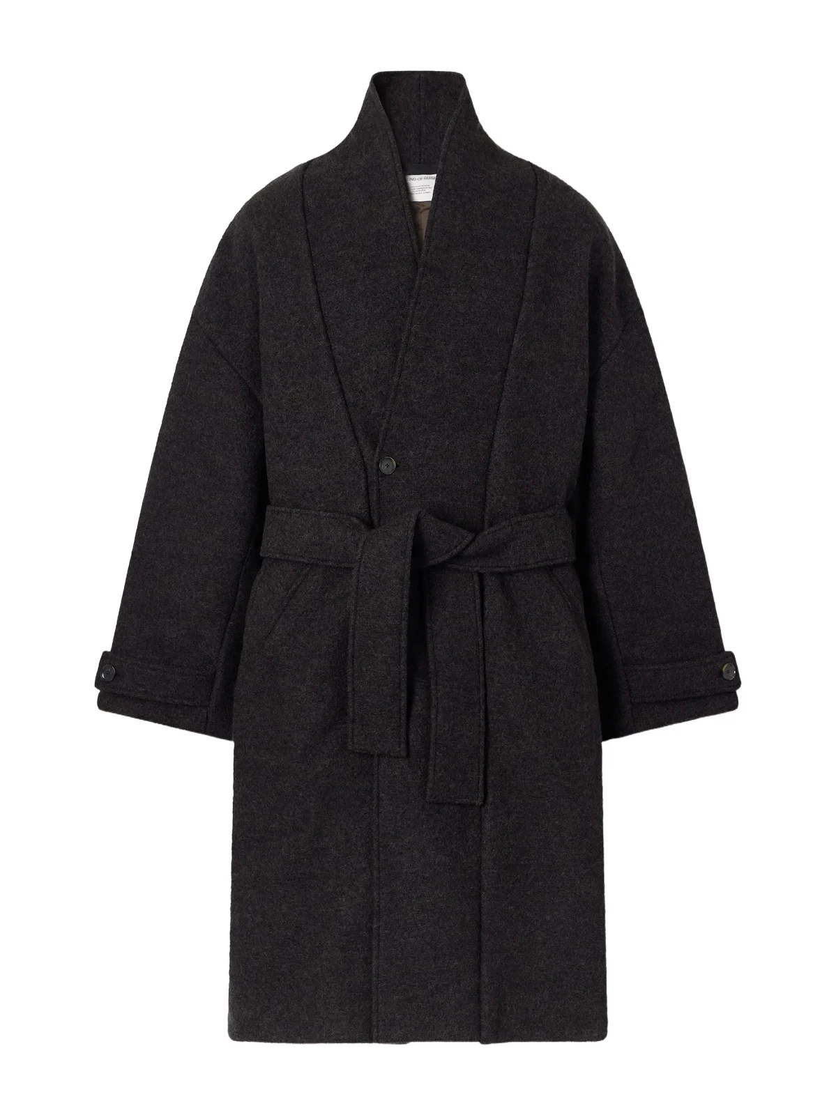A Kind Of Guise Jaca Shawl-Collar Belted Virgin Wool-Felt Coat - Men