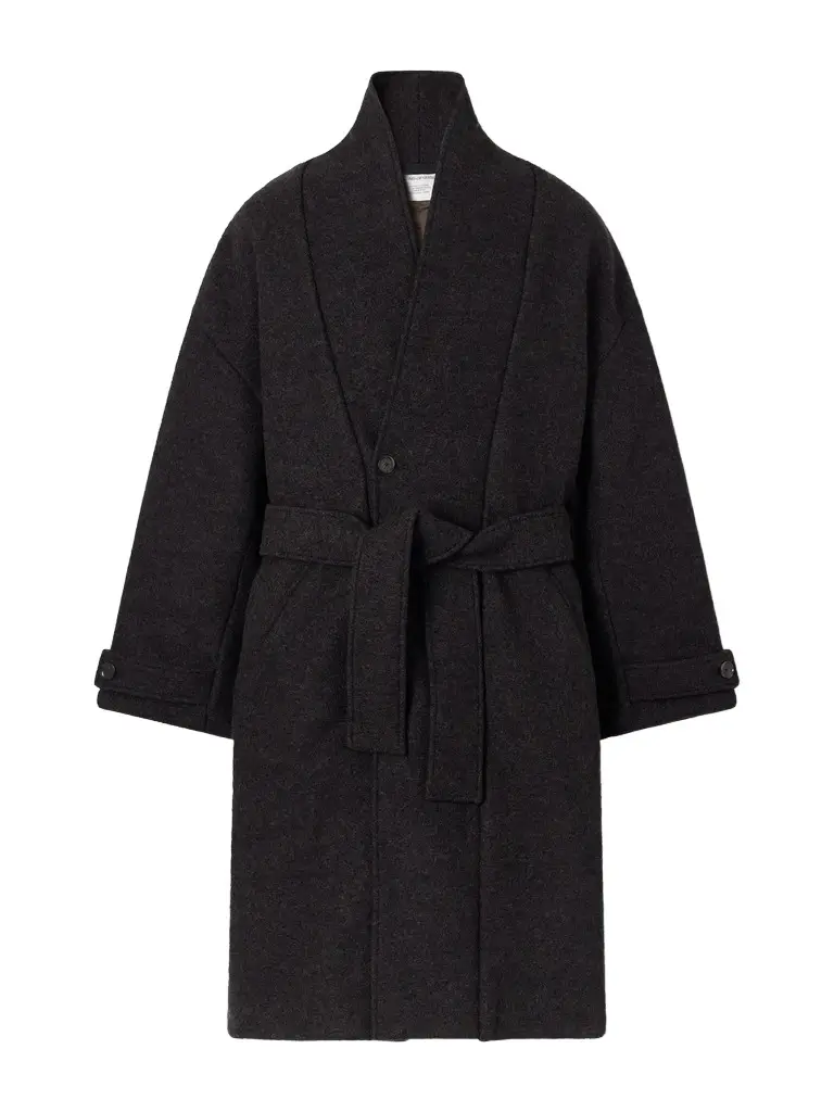 A Kind Of Guise Jaca Shawl-Collar Belted Virgin Wool-Felt Coat - Men