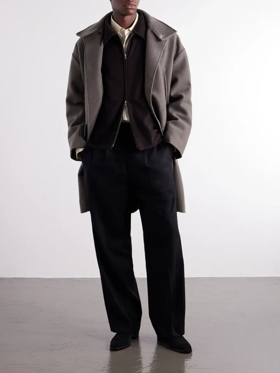 ssstein Wool and Cashmere-Blend Felt Blouson Jacket - Men | Thumbnail 2 ssstein Wool and Cashmere-Blend Felt Blouson Jacket - Men | Thumbnail 2