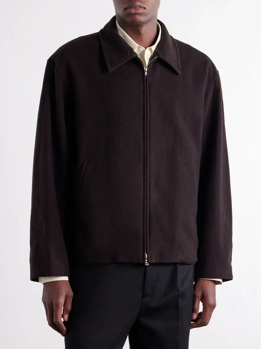 ssstein Wool and Cashmere-Blend Felt Blouson Jacket - Men | Thumbnail 3 ssstein Wool and Cashmere-Blend Felt Blouson Jacket - Men | Thumbnail 3