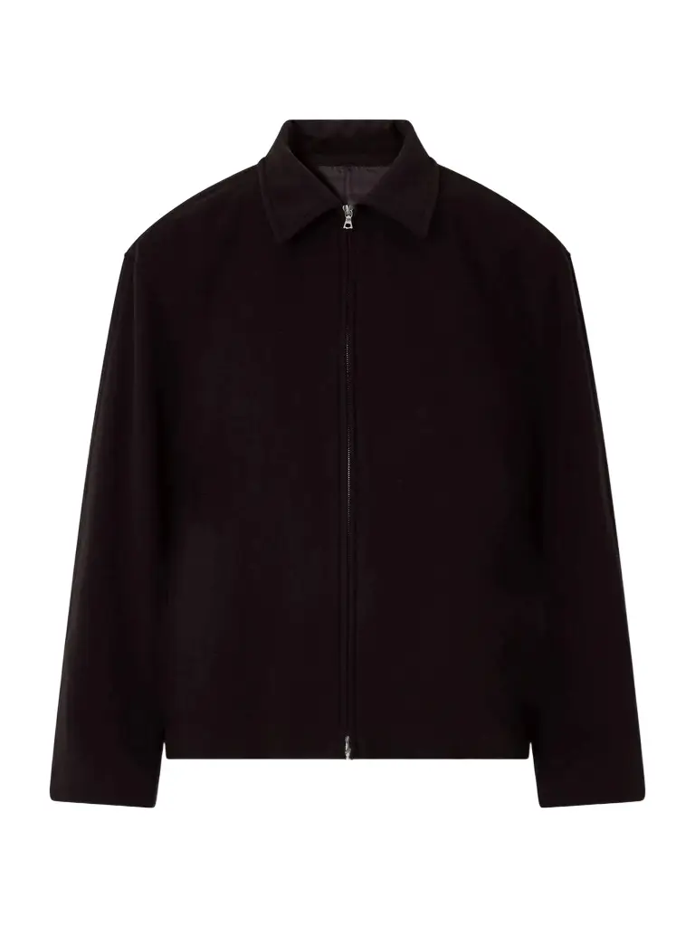 ssstein Wool and Cashmere-Blend Felt Blouson Jacket - Men
