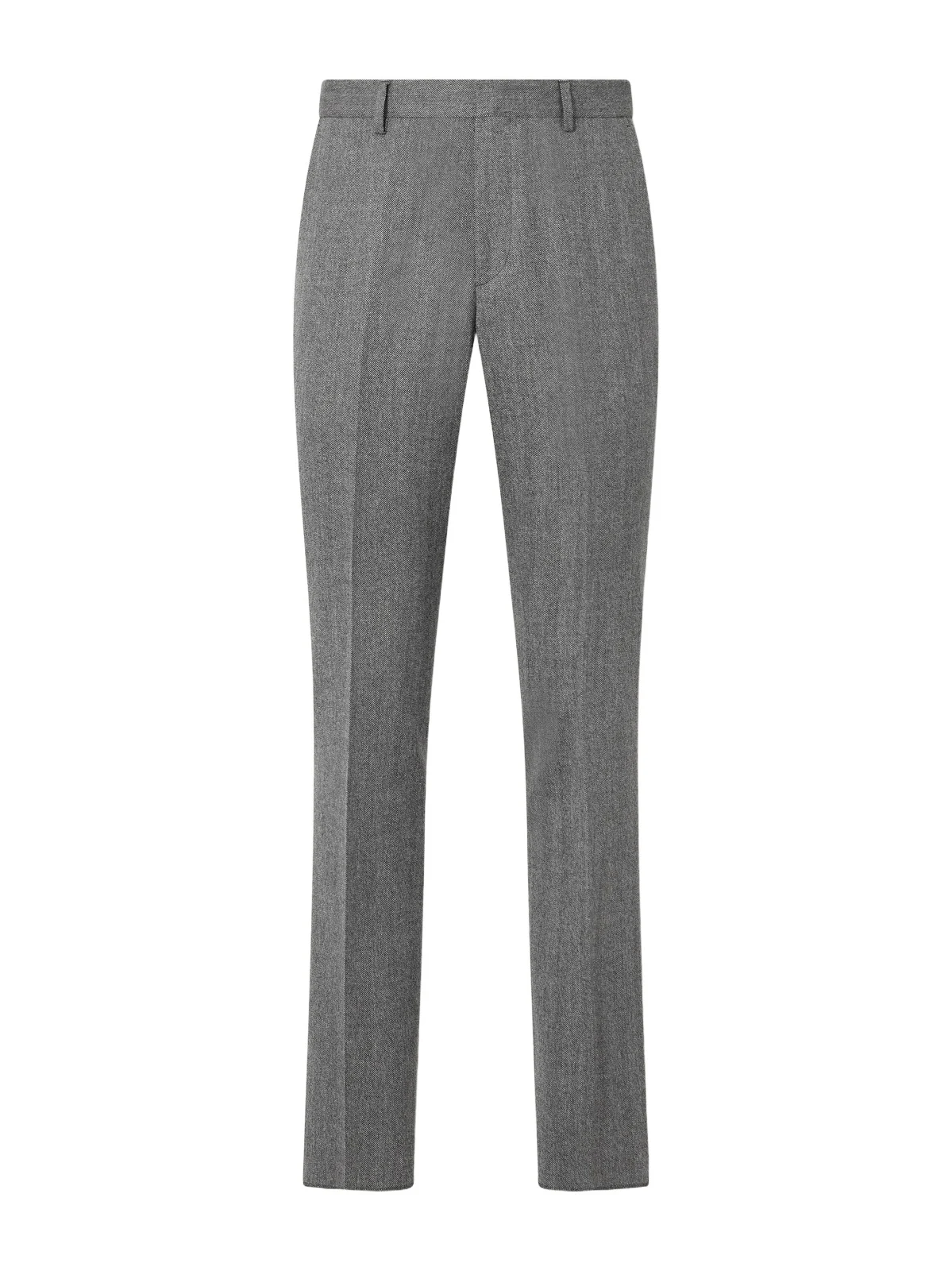 Paul Smith Brierley Straight-Leg Herringbone Wool and Cashmere-Blend Suit Trousers - Men