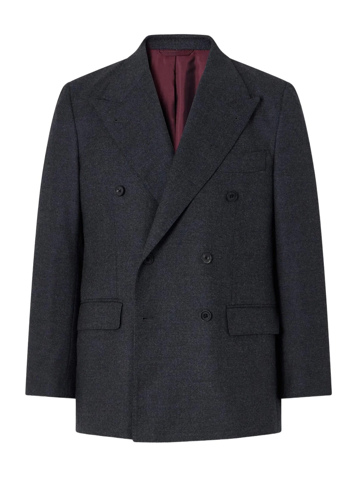 Rubinacci Double-Breasted Virgin Wool-Twill Blazer - Men