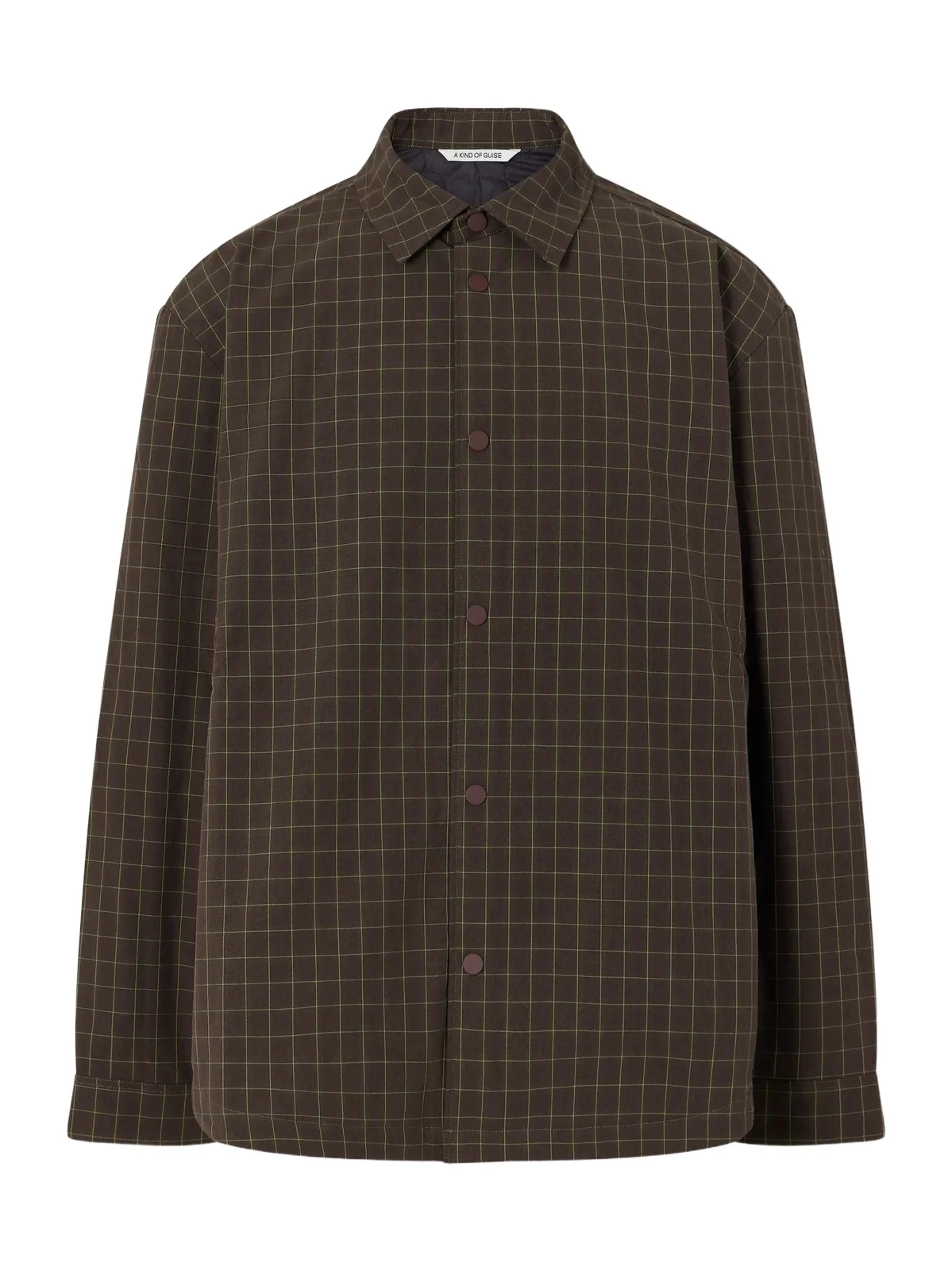 A Kind Of Guise Olkay Padded Checked Cotton-Twill Overshirt - Men