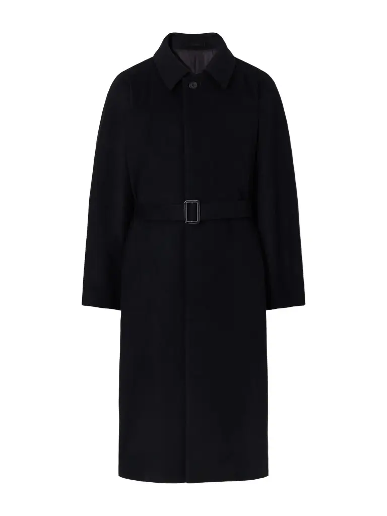 ssstein Belted Wool and Cashmere-Blend Coat - Men