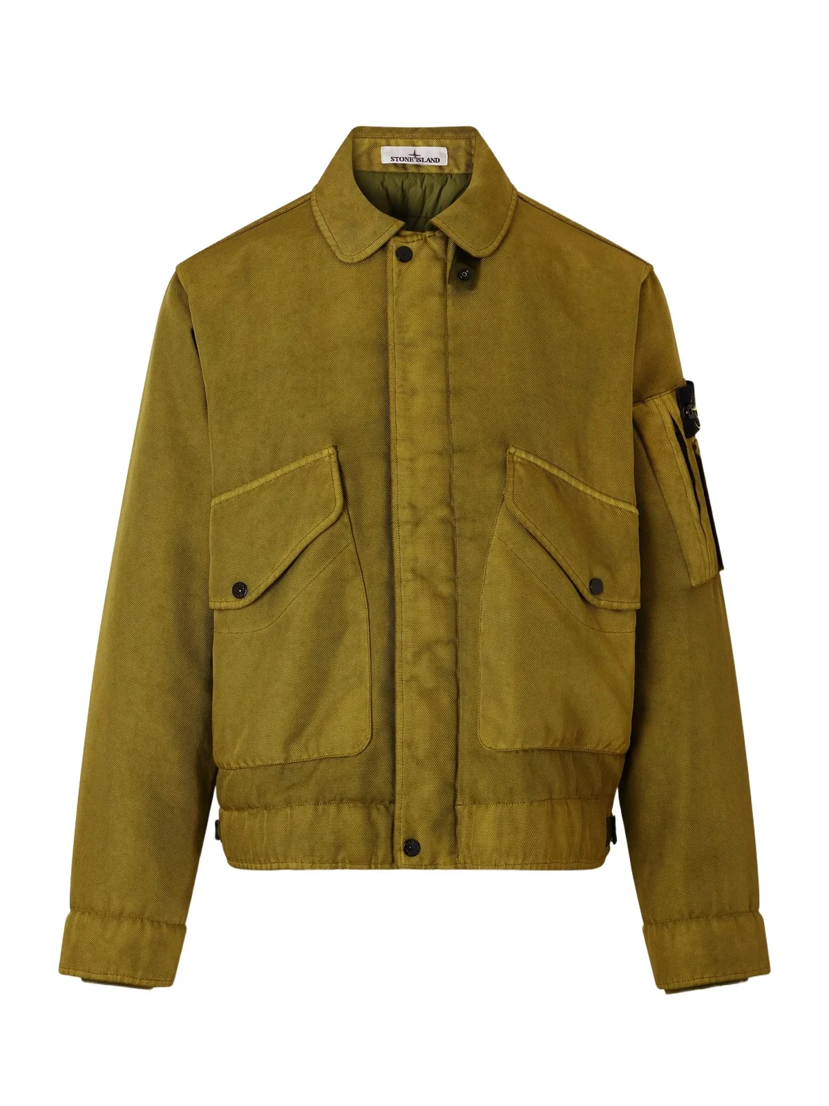 Garment-Dyed Dense Oxford Nylon-TC Bomber Jacket - Men Garment-Dyed Dense Oxford Nylon-TC Bomber Jacket - Men