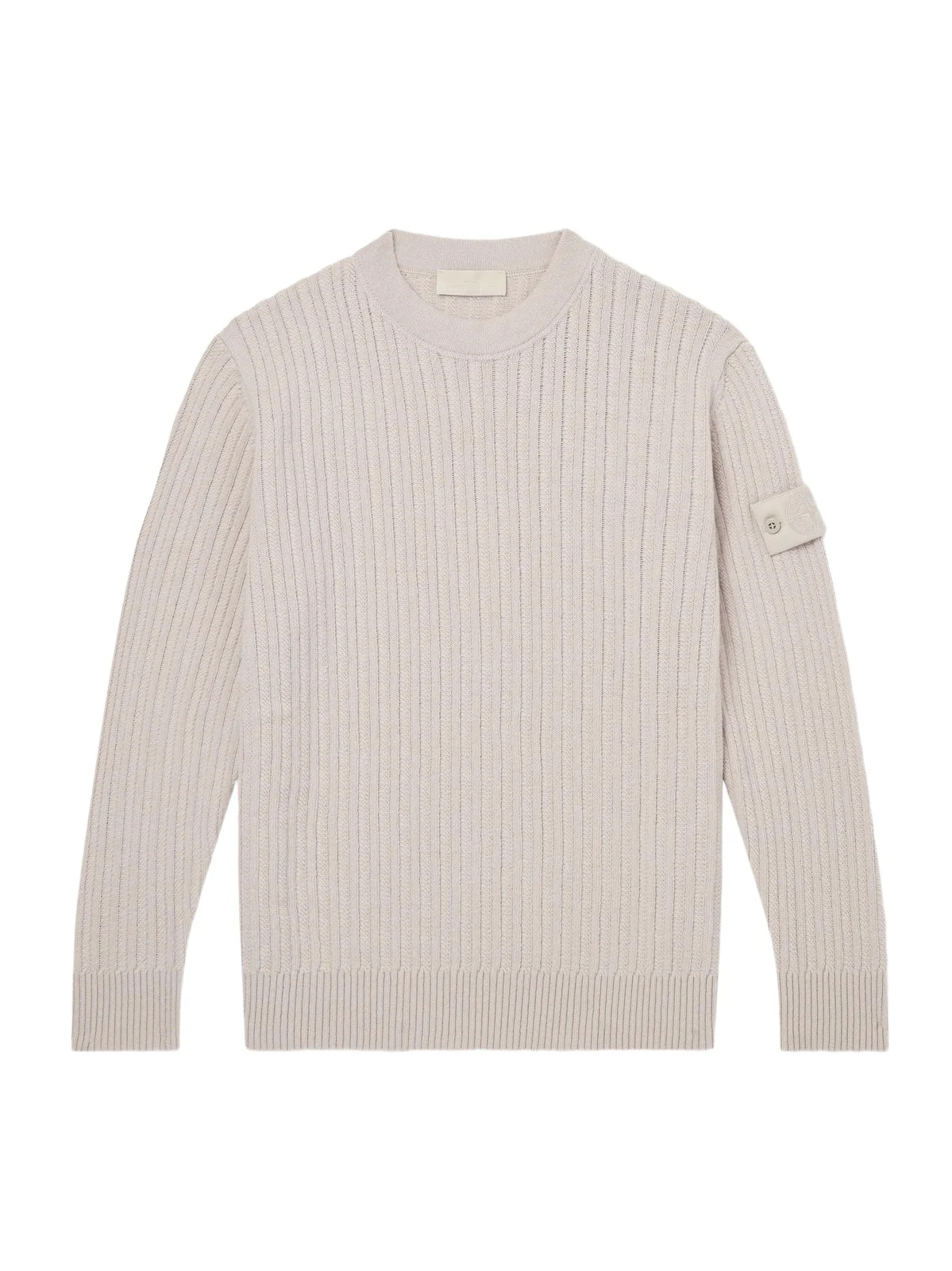 GHOST Ribbed Wool Cashmere Sweater - Men GHOST Ribbed Wool Cashmere Sweater - Men