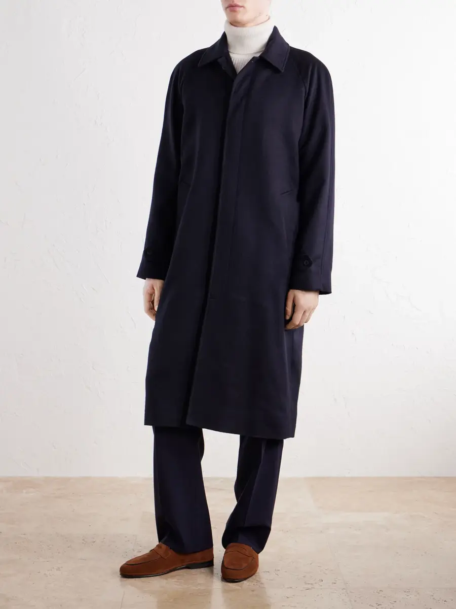 Rubinacci Cashmere-Felt Coat - Men | Thumbnail 3 Rubinacci Cashmere-Felt Coat - Men | Thumbnail 3