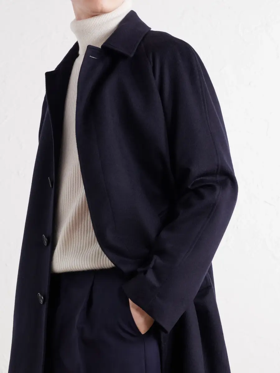 Rubinacci Cashmere-Felt Coat - Men | Thumbnail 5 Rubinacci Cashmere-Felt Coat - Men | Thumbnail 5