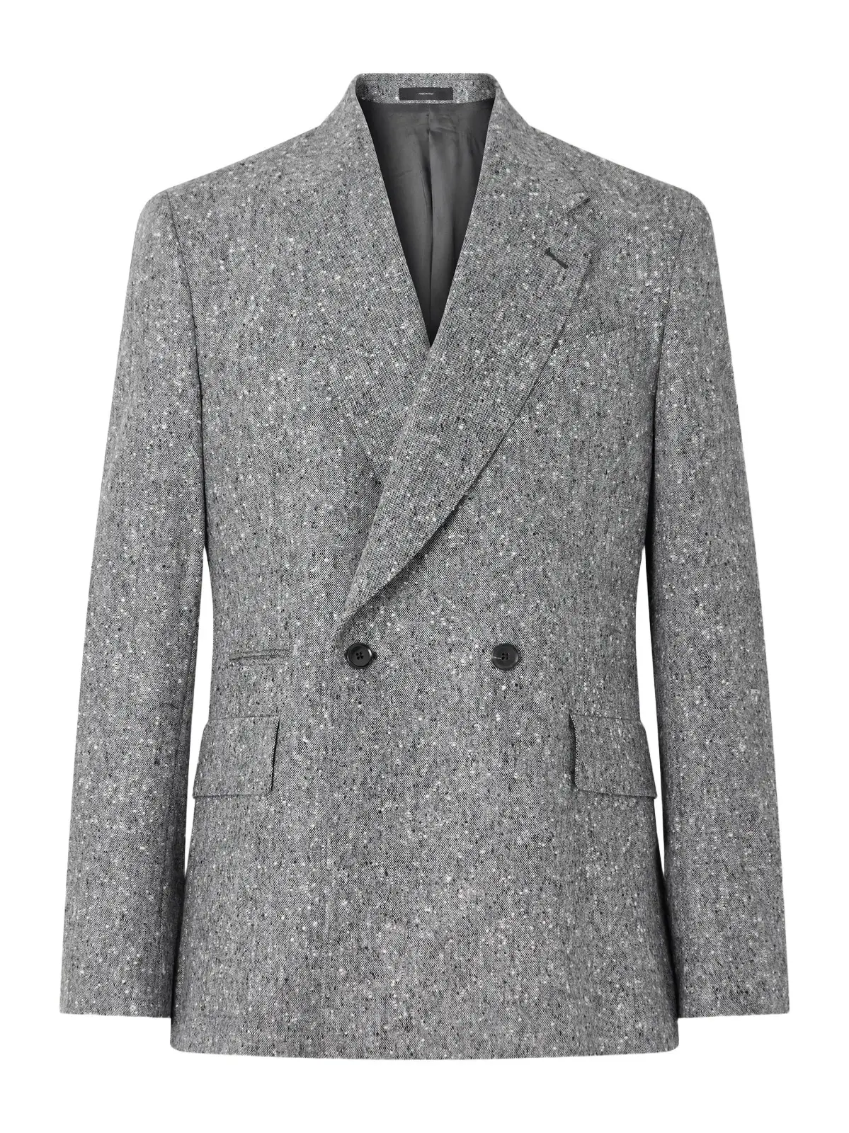 Paul Smith Double-Breasted Donegal Wool-Tweed Blazer - Men