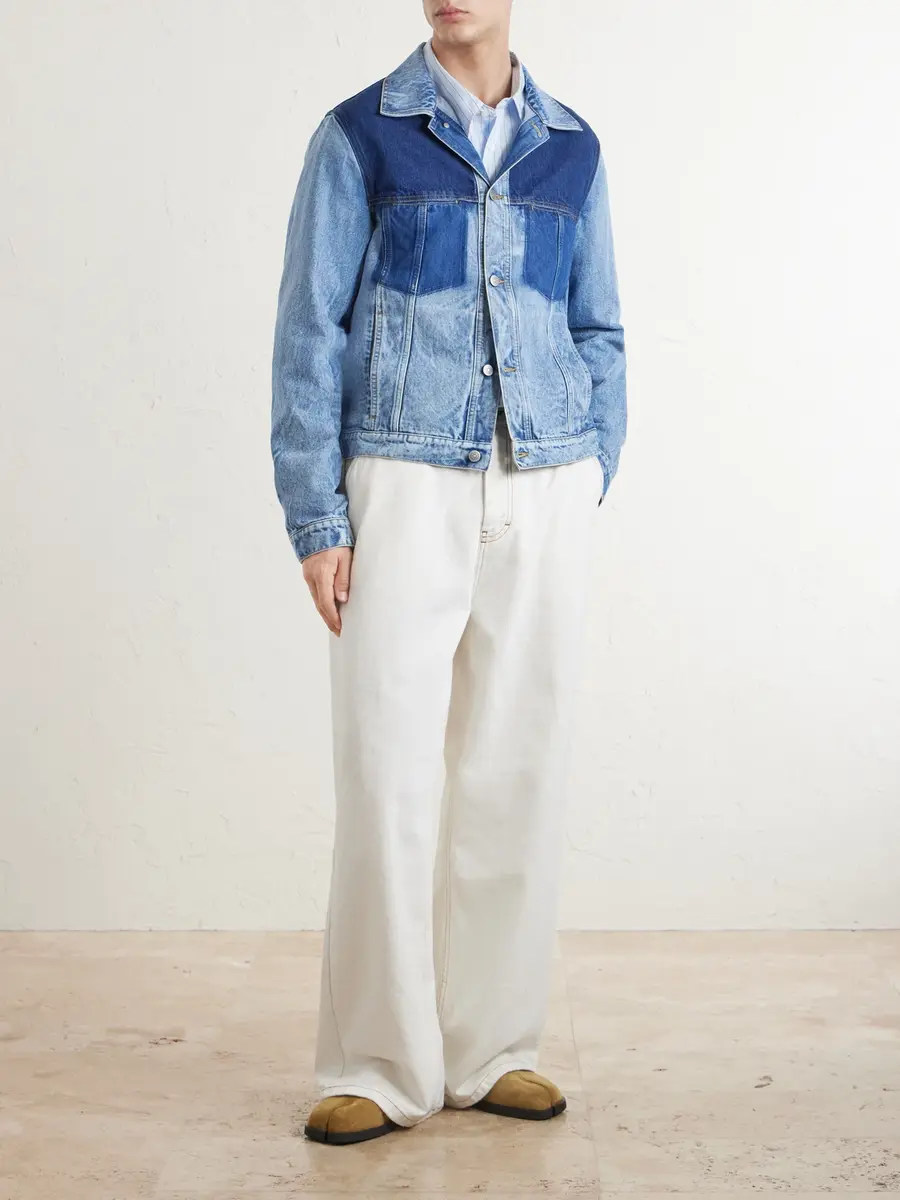 Maison Margiela Patchwork Denim Jacket - Men | Thumbnail 2