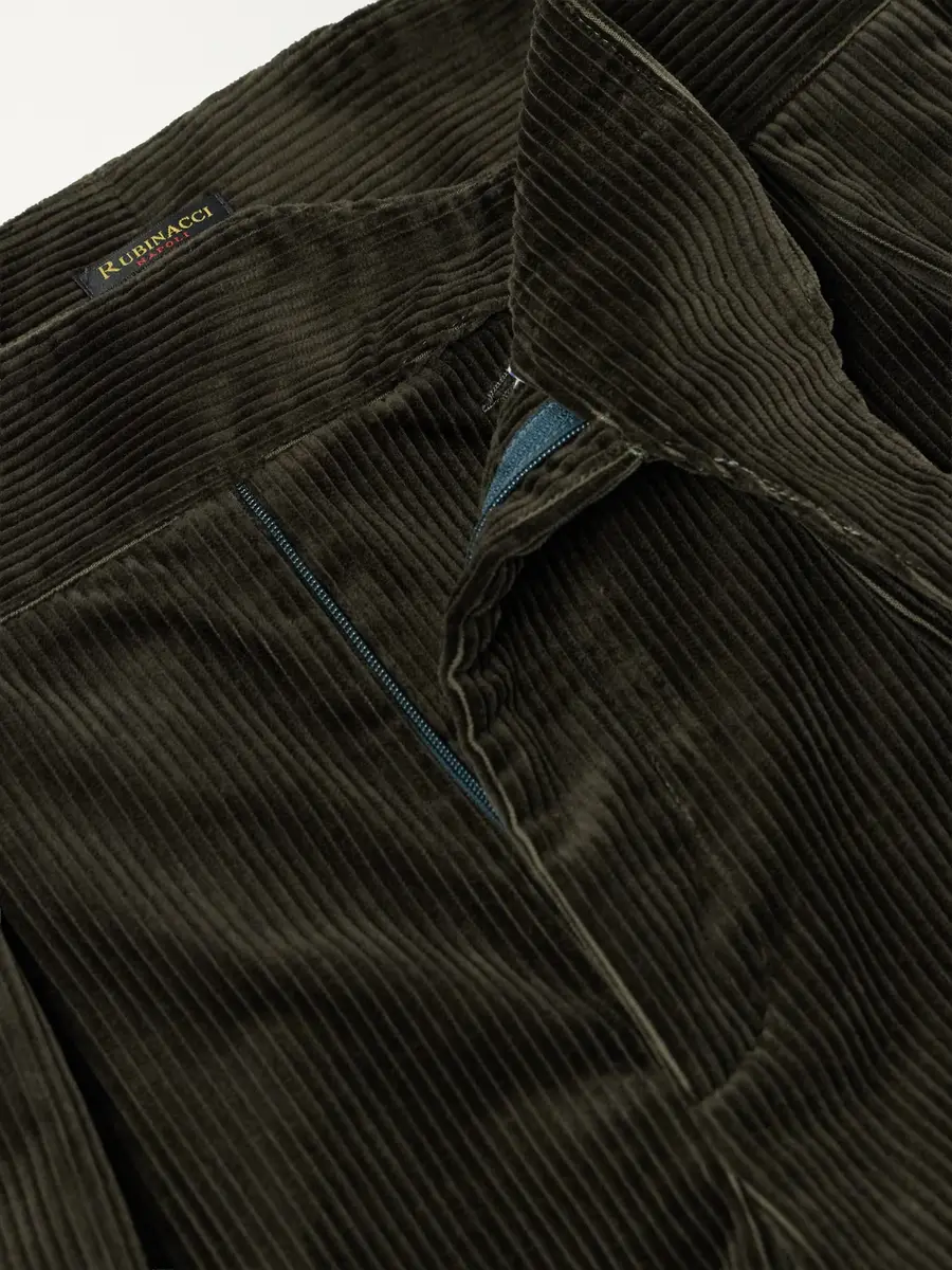 Rubinacci Manny Tapered Pleated Cotton-Corduroy Suit Trousers - Men | Thumbnail 6 Rubinacci Manny Tapered Pleated Cotton-Corduroy Suit Trousers - Men | Thumbnail 6