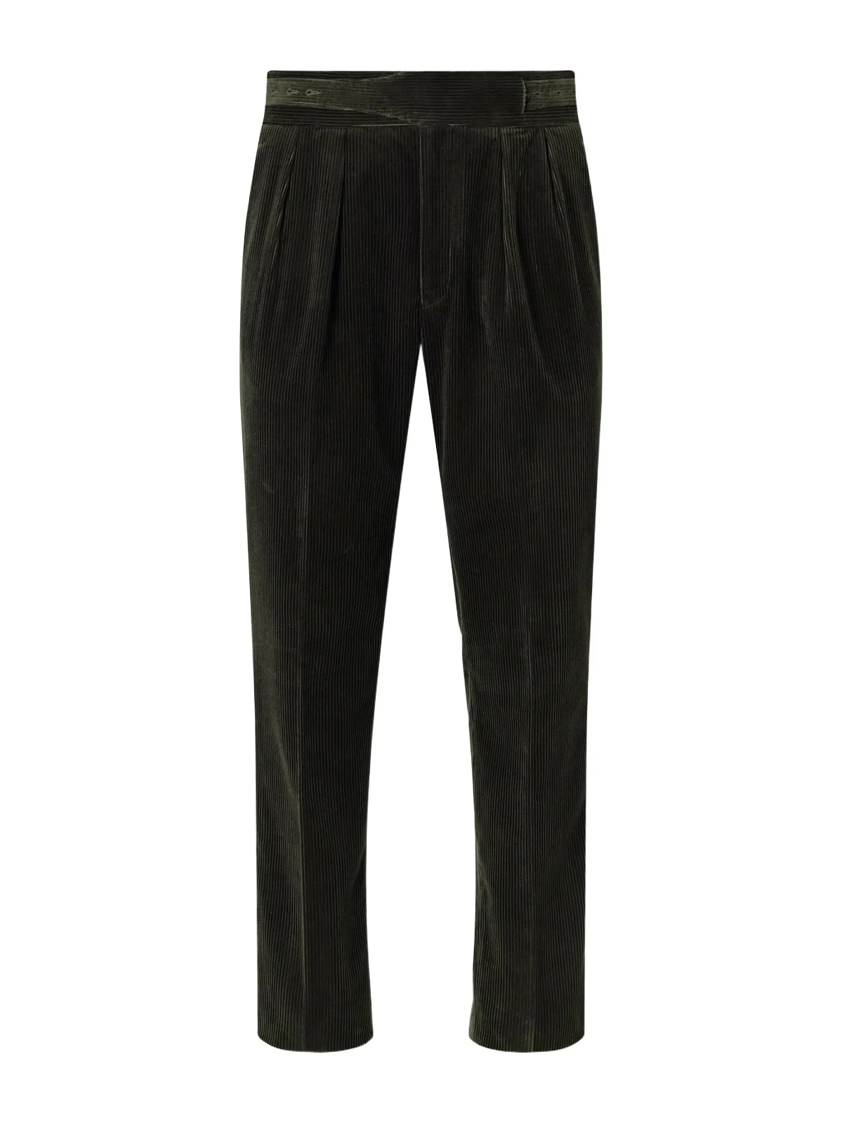 Manny Tapered Pleated Cotton-Corduroy Suit Trousers - Men Manny Tapered Pleated Cotton-Corduroy Suit Trousers - Men