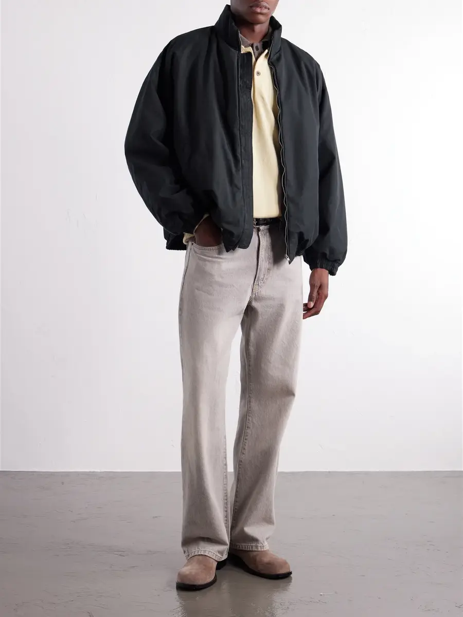 ssstein Gathered Cotton-Blend Shell Jacket - Men | Thumbnail 2 ssstein Gathered Cotton-Blend Shell Jacket - Men | Thumbnail 2