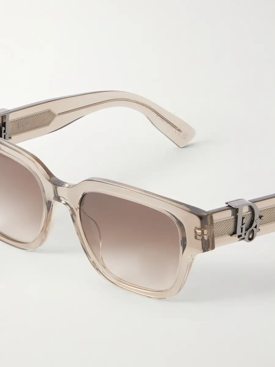 DIOR Eyewear Dior Oblique S1I Square-Frame Acetate Sunglasses - Men | Thumbnail 3 DIOR Eyewear Dior Oblique S1I Square-Frame Acetate Sunglasses - Men | Thumbnail 3
