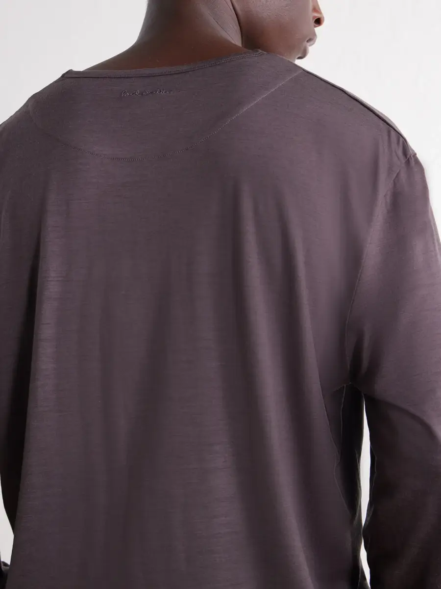 Paul Smith Wool-Jersey T-Shirt - Men | Thumbnail 5