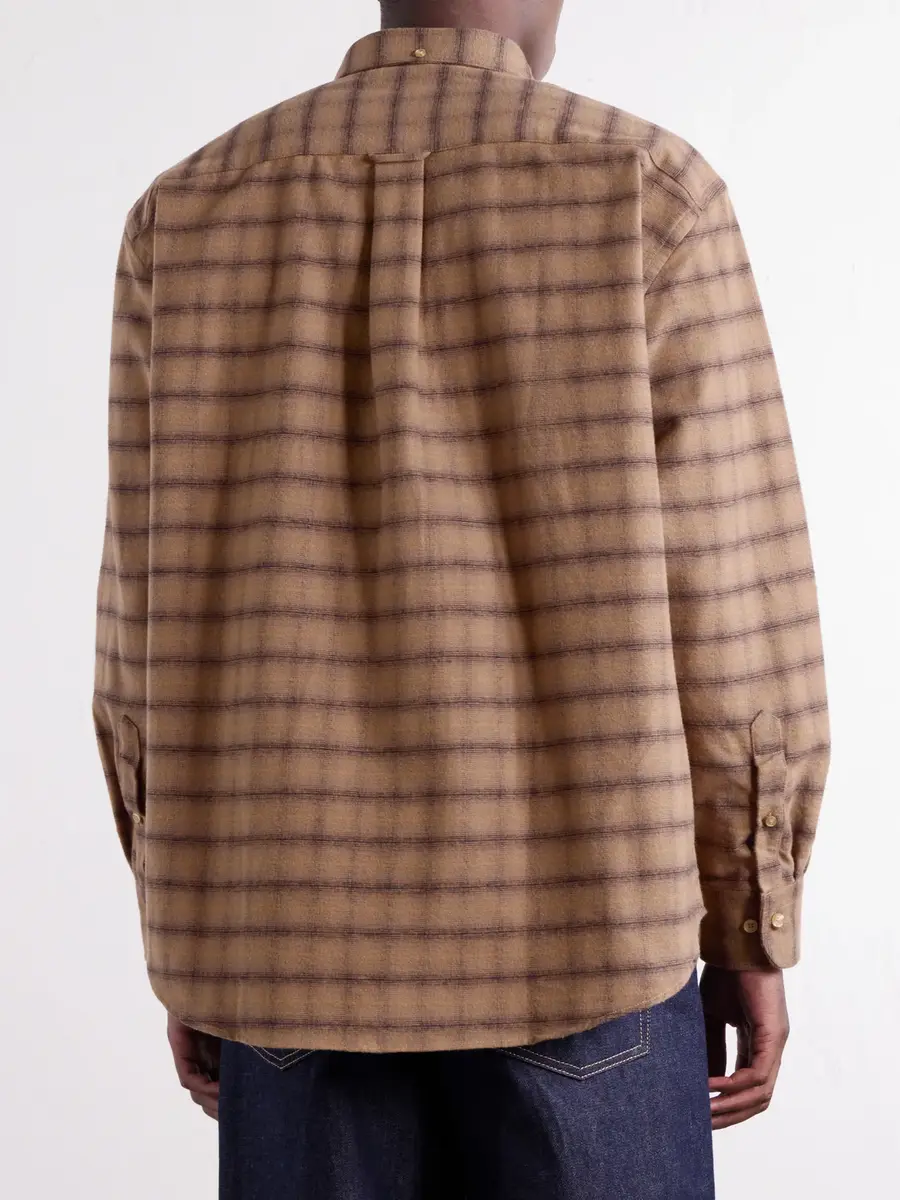 Portuguese Flannel Camila Oversized Checked Cotton-Flannel Shirt - Men | Thumbnail 4 Portuguese Flannel Camila Oversized Checked Cotton-Flannel Shirt - Men | Thumbnail 4