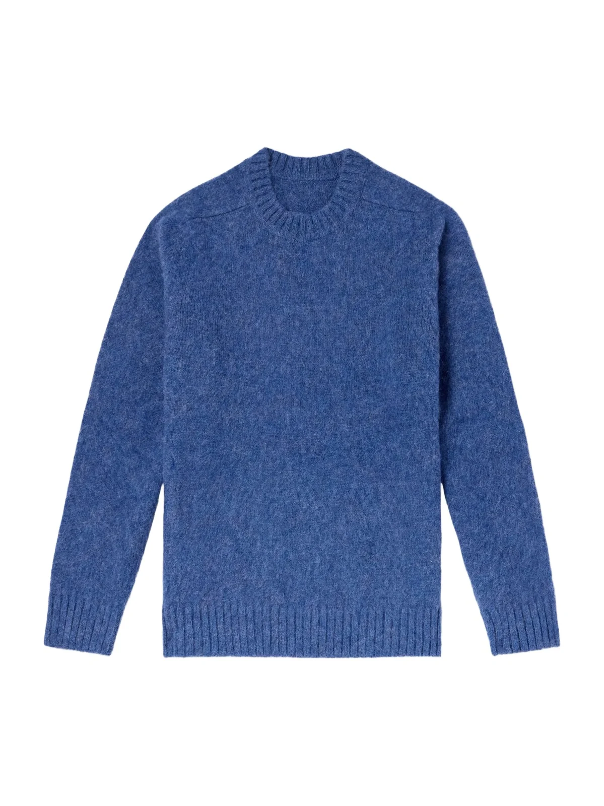 Anderson & Sheppard Geelong Brushed-Wool Sweater - Men