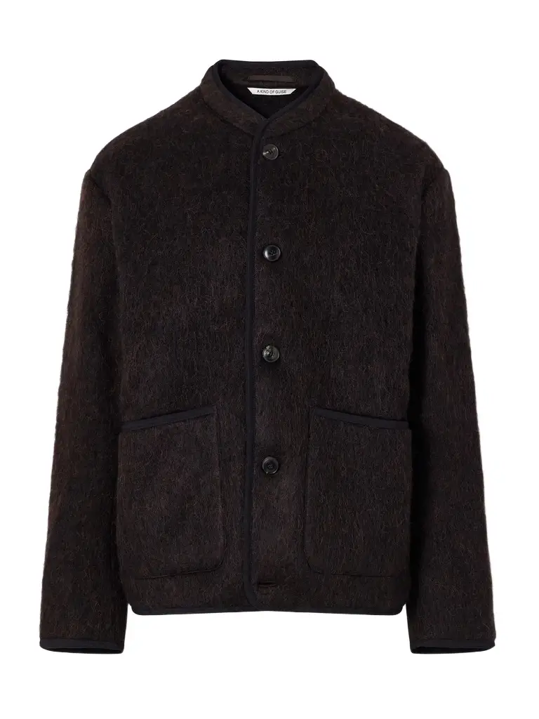 A Kind Of Guise Yebra Brushed Virgin Wool-Blend Felt Jacket - Men