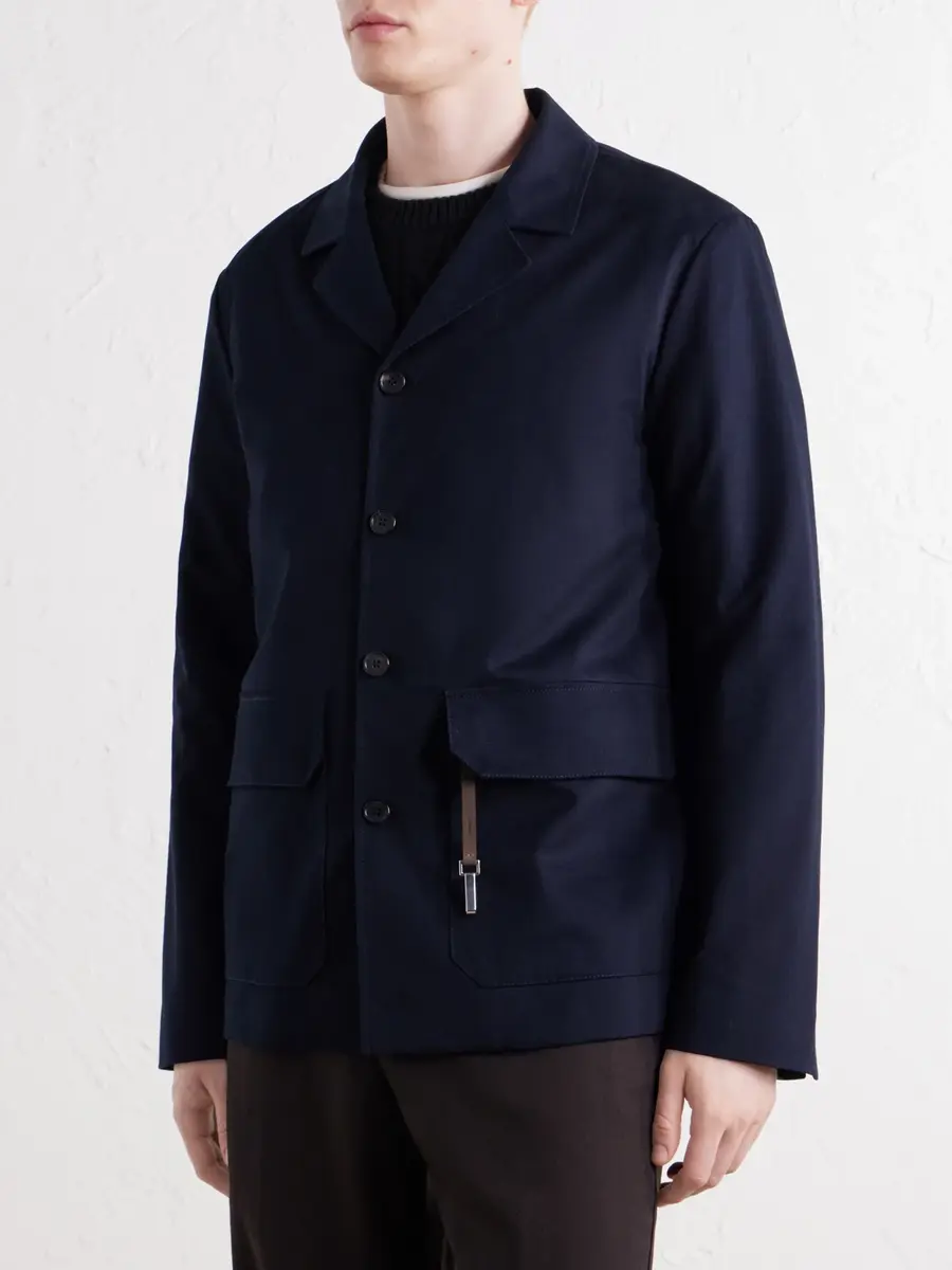 Slowear Cotton and Cashmere-Blend Gabardine Blouson Jacket - Men | Thumbnail 3 Slowear Cotton and Cashmere-Blend Gabardine Blouson Jacket - Men | Thumbnail 3