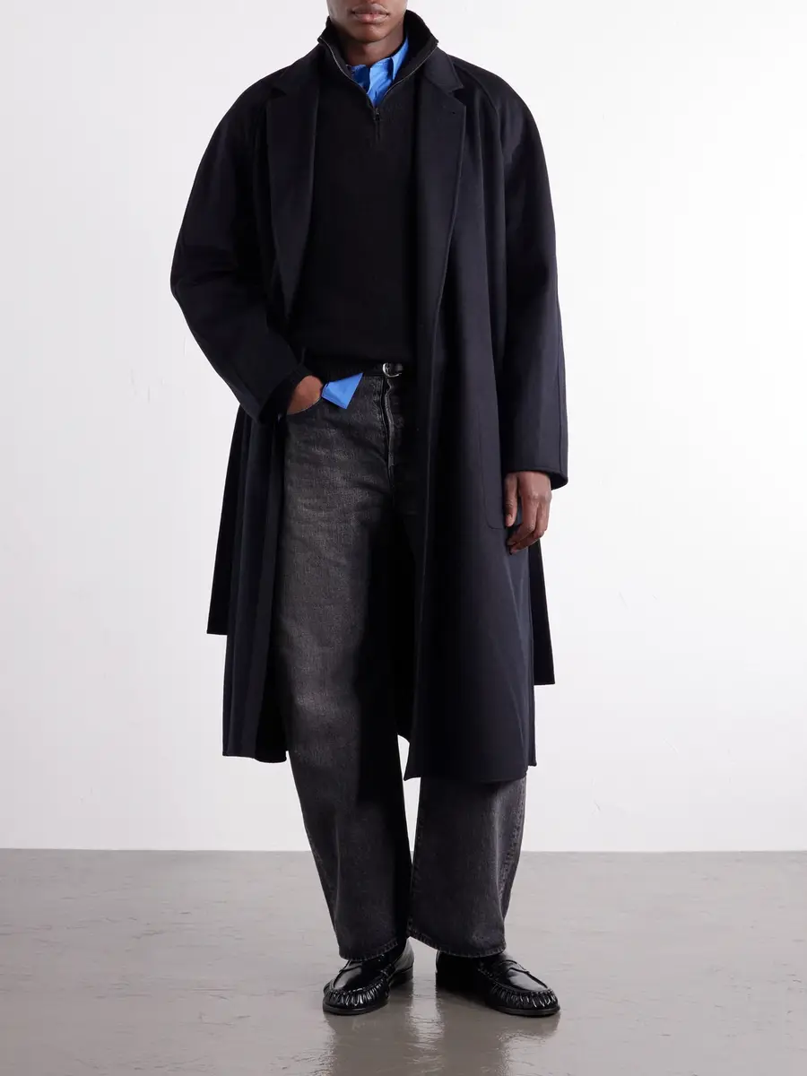 ssstein Reversible Belted Wool-Blend Coat - Men | Thumbnail 2