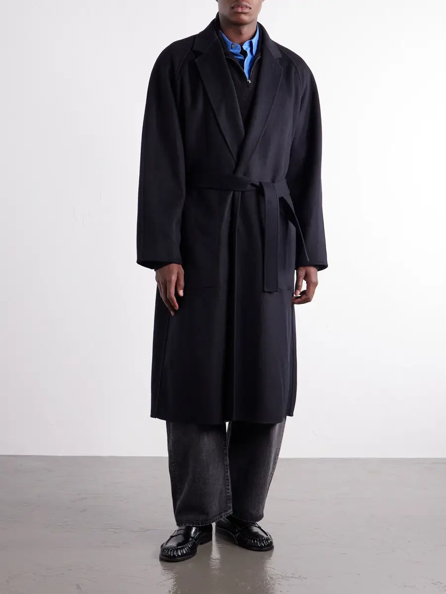ssstein Reversible Belted Wool-Blend Coat - Men | Thumbnail 3