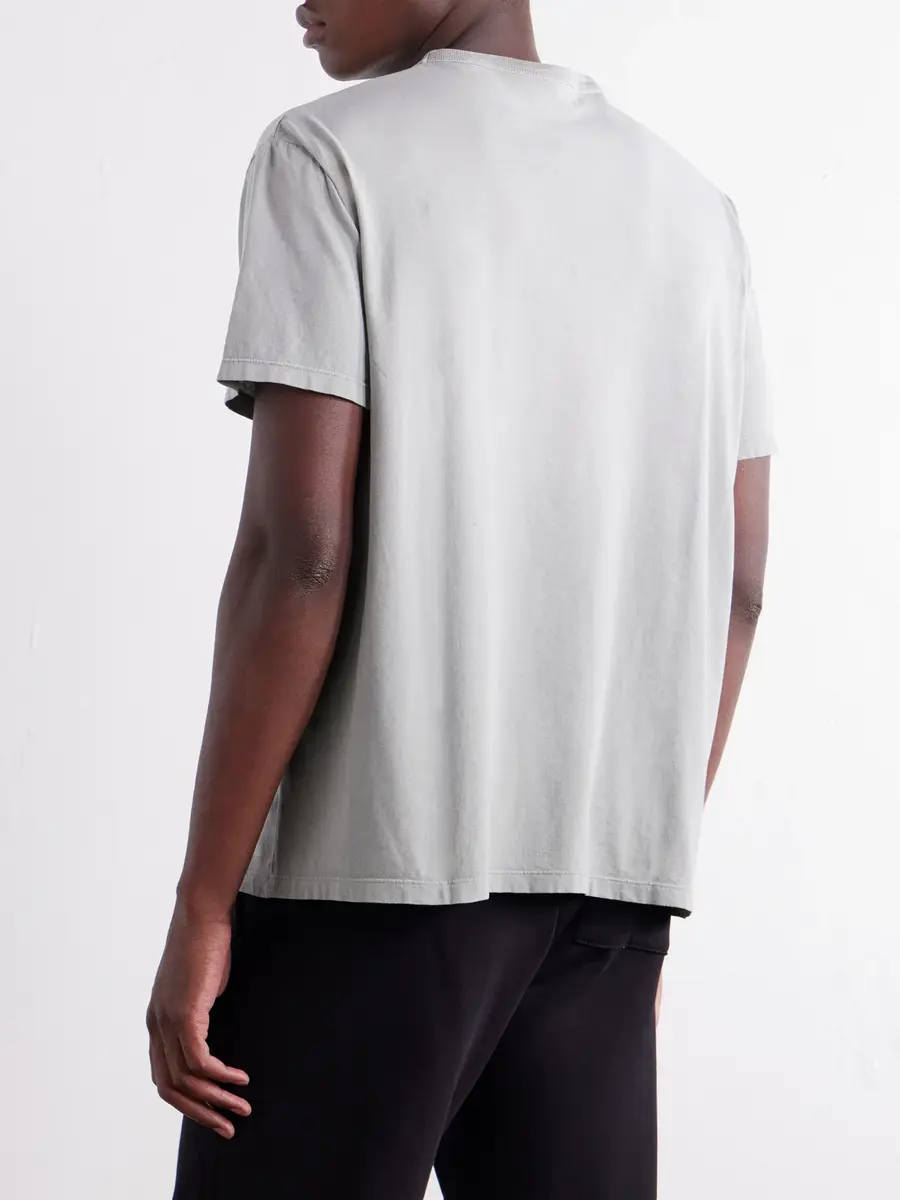 Maison Margiela Printed Garment-Dyed Cotton-Jersey T-Shirt - Men | Thumbnail 4 Maison Margiela Printed Garment-Dyed Cotton-Jersey T-Shirt - Men | Thumbnail 4