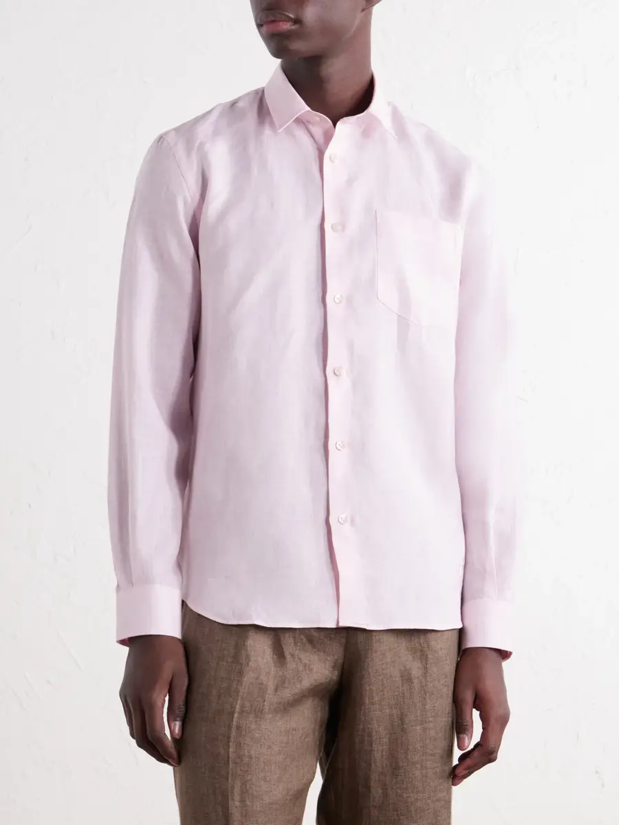Vilebrequin Caroubis Woven Linen Shirt - Men | Thumbnail 3 Vilebrequin Caroubis Woven Linen Shirt - Men | Thumbnail 3