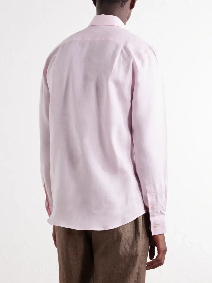 Vilebrequin Caroubis Woven Linen Shirt - Men | Thumbnail 4 Vilebrequin Caroubis Woven Linen Shirt - Men | Thumbnail 4