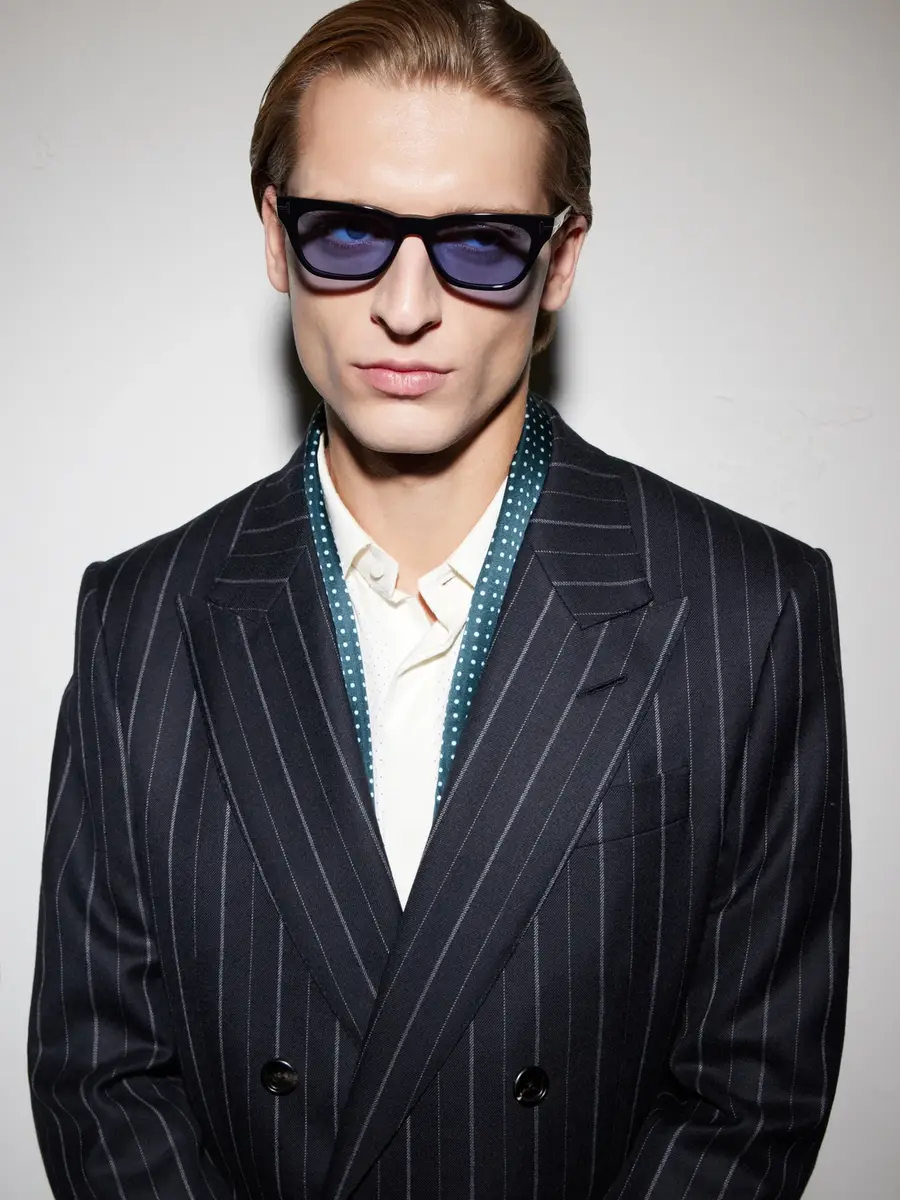 Tom Ford Penn-02 Rectangle-Frame Acetate Sunglasses - Men | Thumbnail 2 Tom Ford Penn-02 Rectangle-Frame Acetate Sunglasses - Men | Thumbnail 2