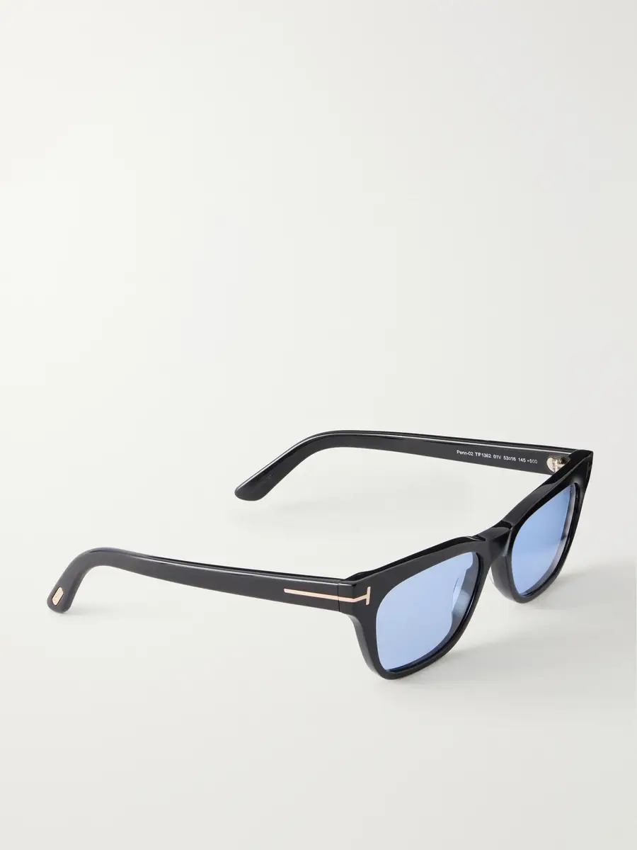 Tom Ford Penn-02 Rectangle-Frame Acetate Sunglasses - Men | Thumbnail 4 Tom Ford Penn-02 Rectangle-Frame Acetate Sunglasses - Men | Thumbnail 4