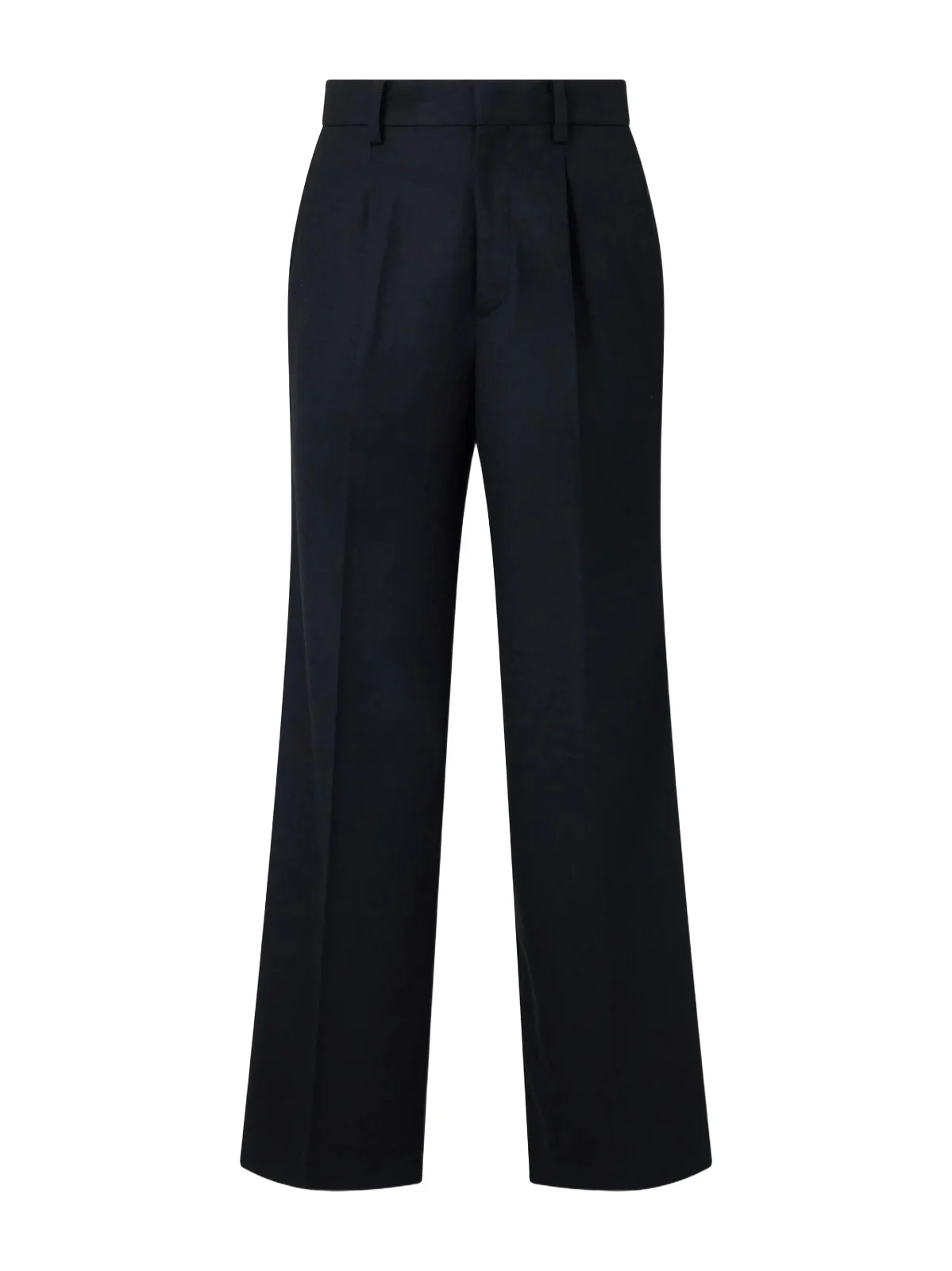 ssstein Straight-Leg Pleated Wool-Blend Flannel Trousers - Men