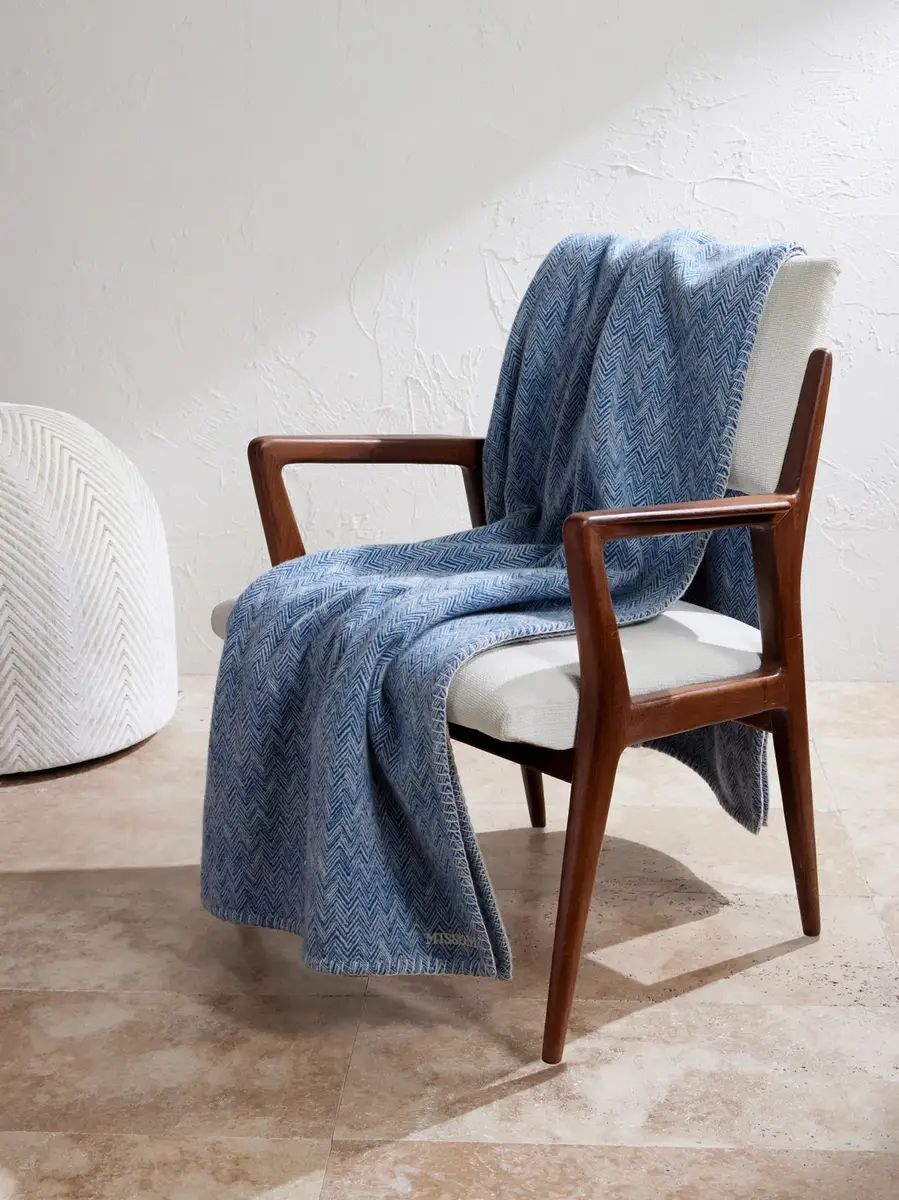 Missoni Home Camelia Striped Wool and Cashmere-Blend Throw - Men | Thumbnail 2 Missoni Home Camelia Striped Wool and Cashmere-Blend Throw - Men | Thumbnail 2