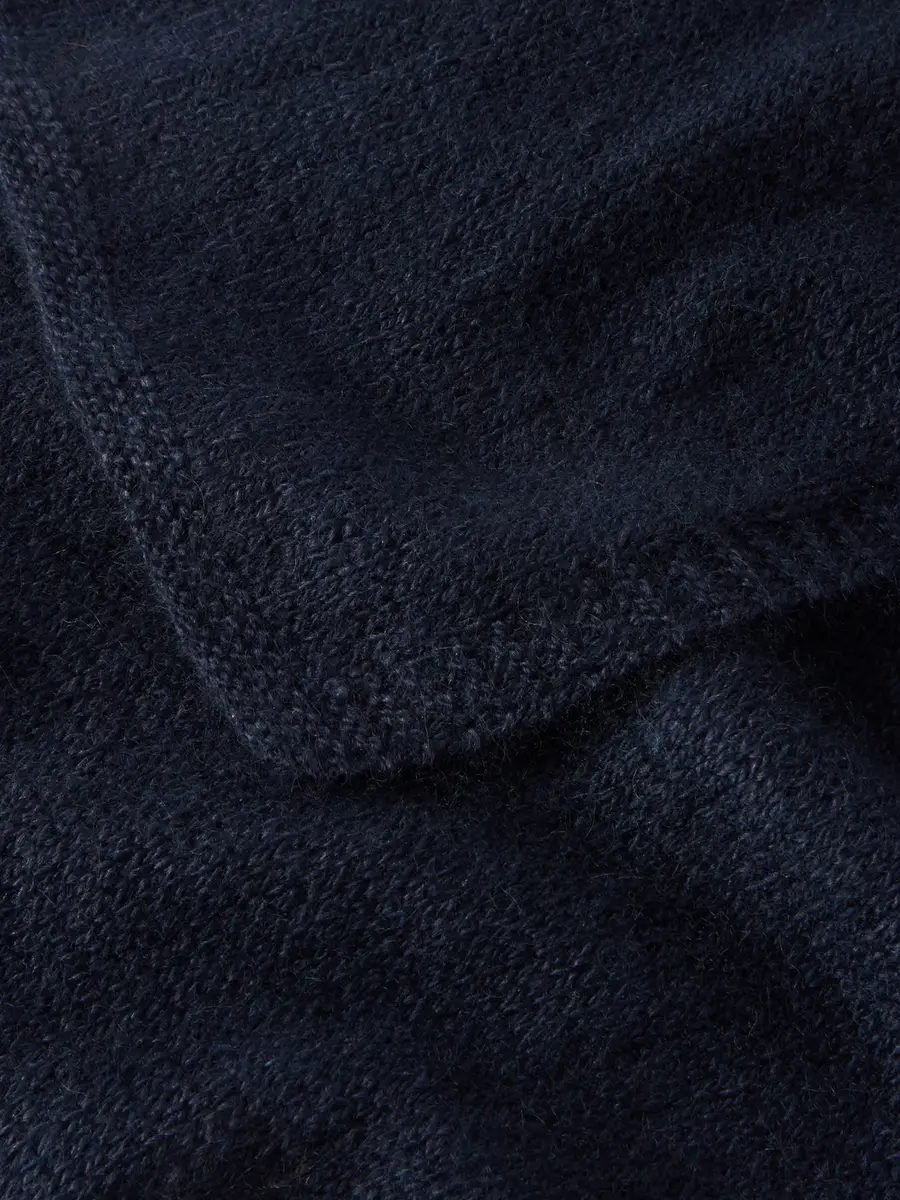 Anderson & Sheppard Muskox, Wool and Silk-Blend Scarf - Men | Thumbnail 4 Anderson & Sheppard Muskox, Wool and Silk-Blend Scarf - Men | Thumbnail 4