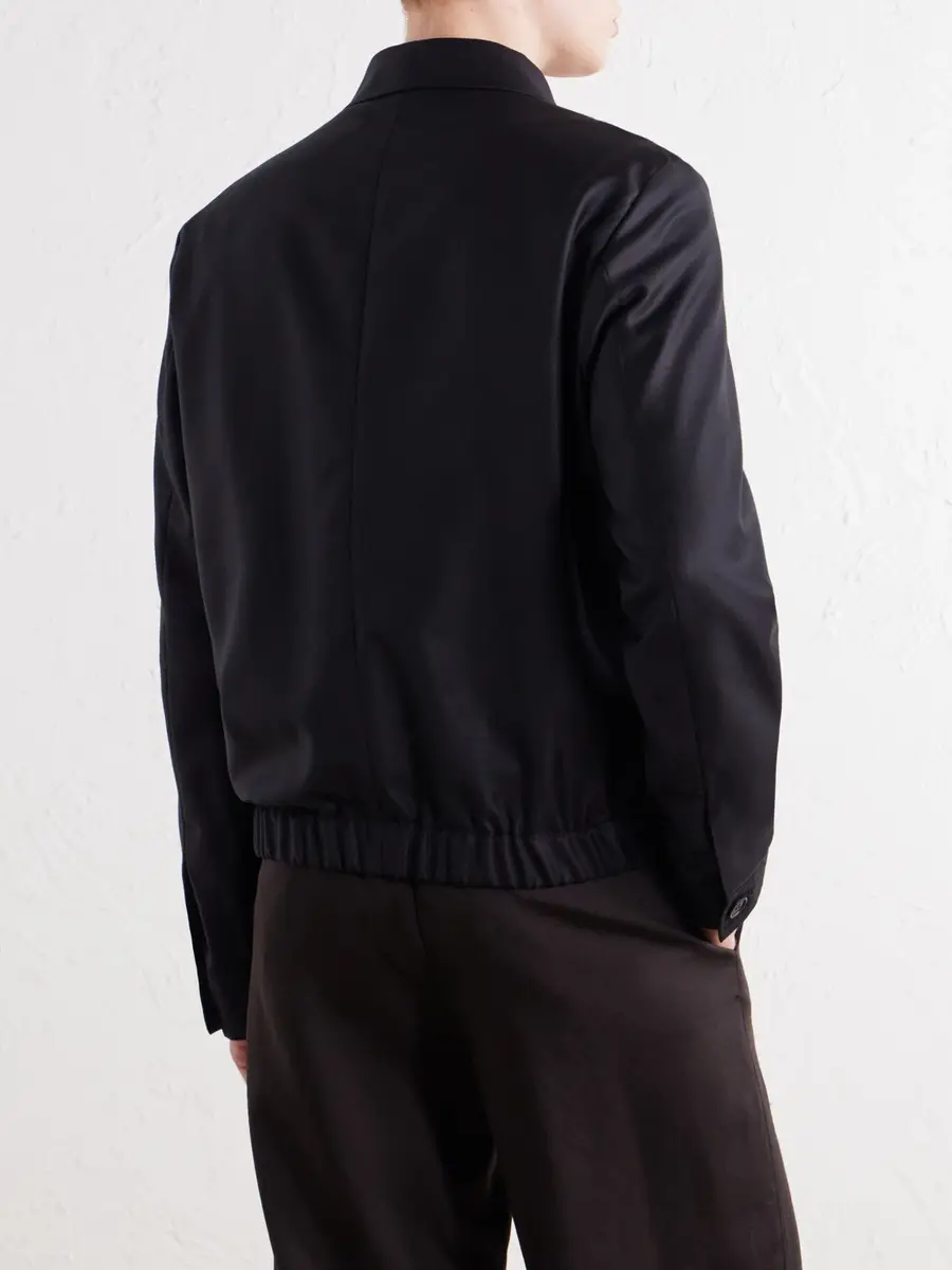 Slowear Wool and Silk-Blend Blouson Jacket - Men | Thumbnail 4 Slowear Wool and Silk-Blend Blouson Jacket - Men | Thumbnail 4