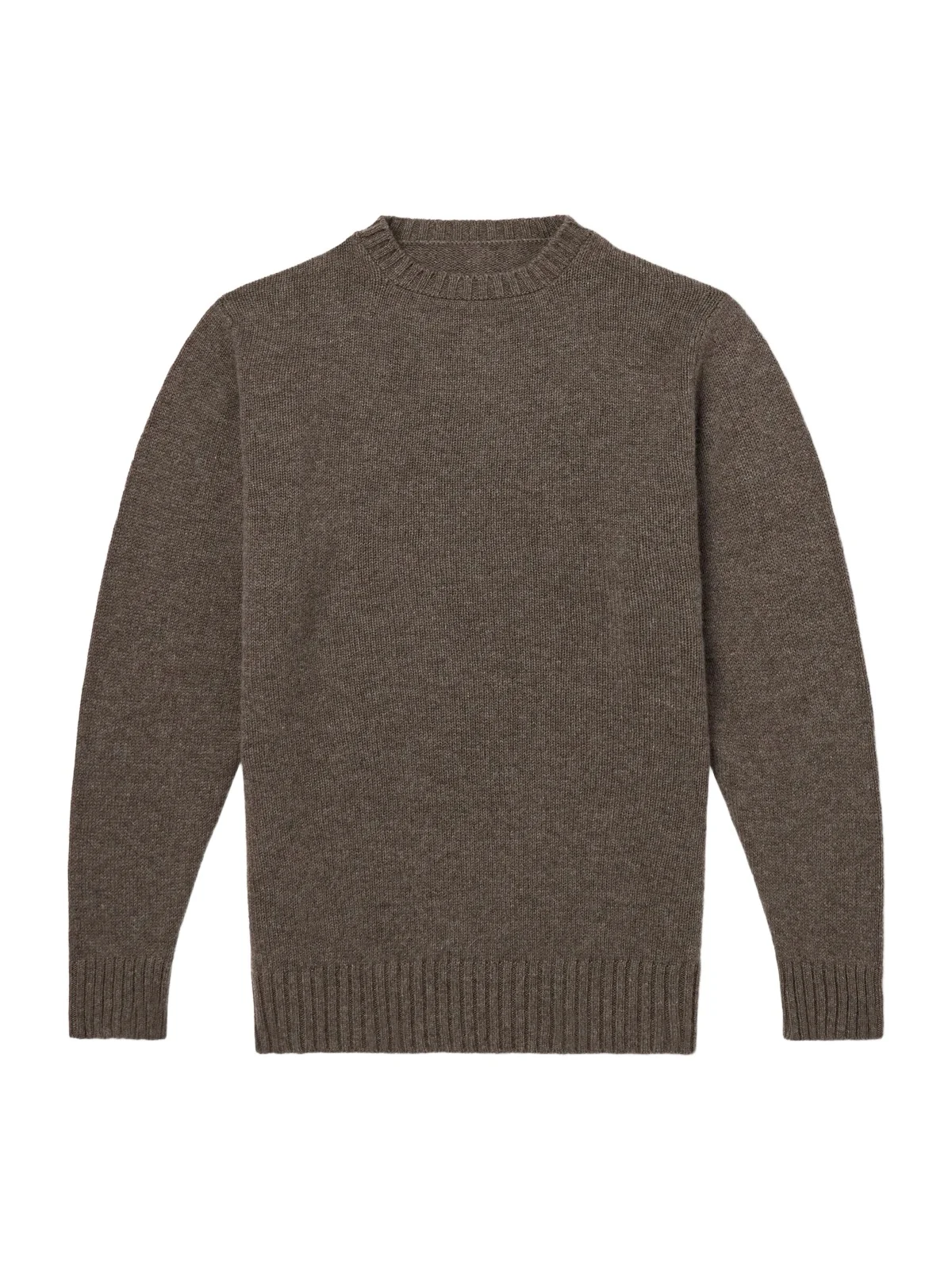 Anderson & Sheppard Super Soft Rib-Trimmed Cashmere Sweater - Men