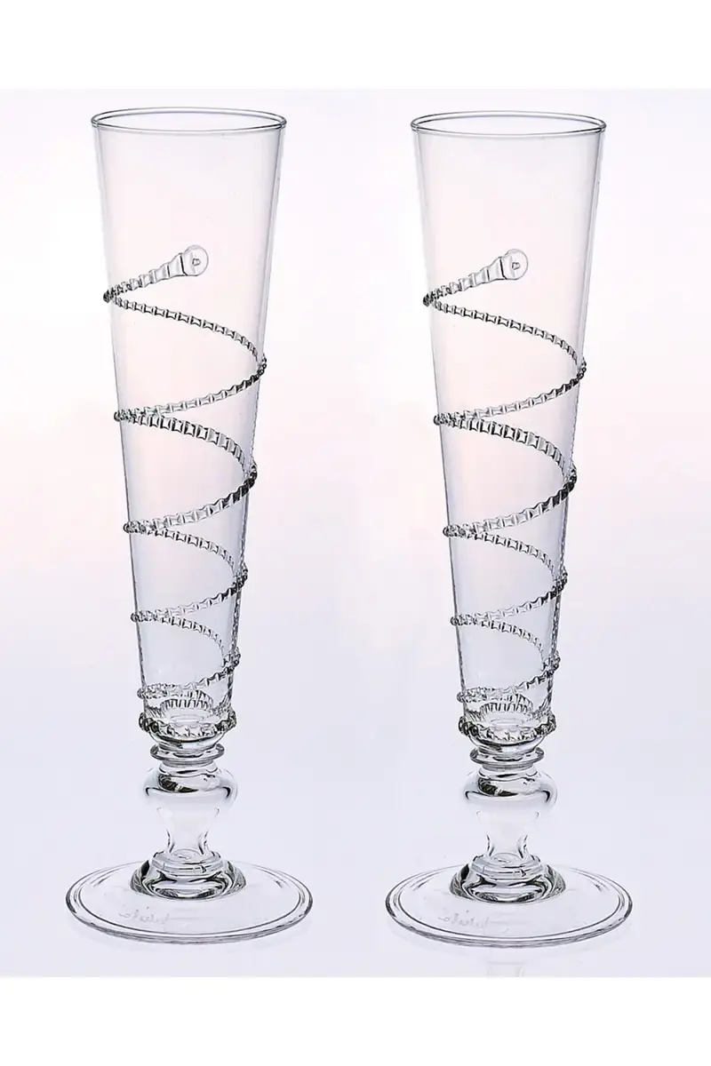 Juliska Amalia Flutes, Set of 2 | Thumbnail 2 Juliska Amalia Flutes, Set of 2 | Thumbnail 2