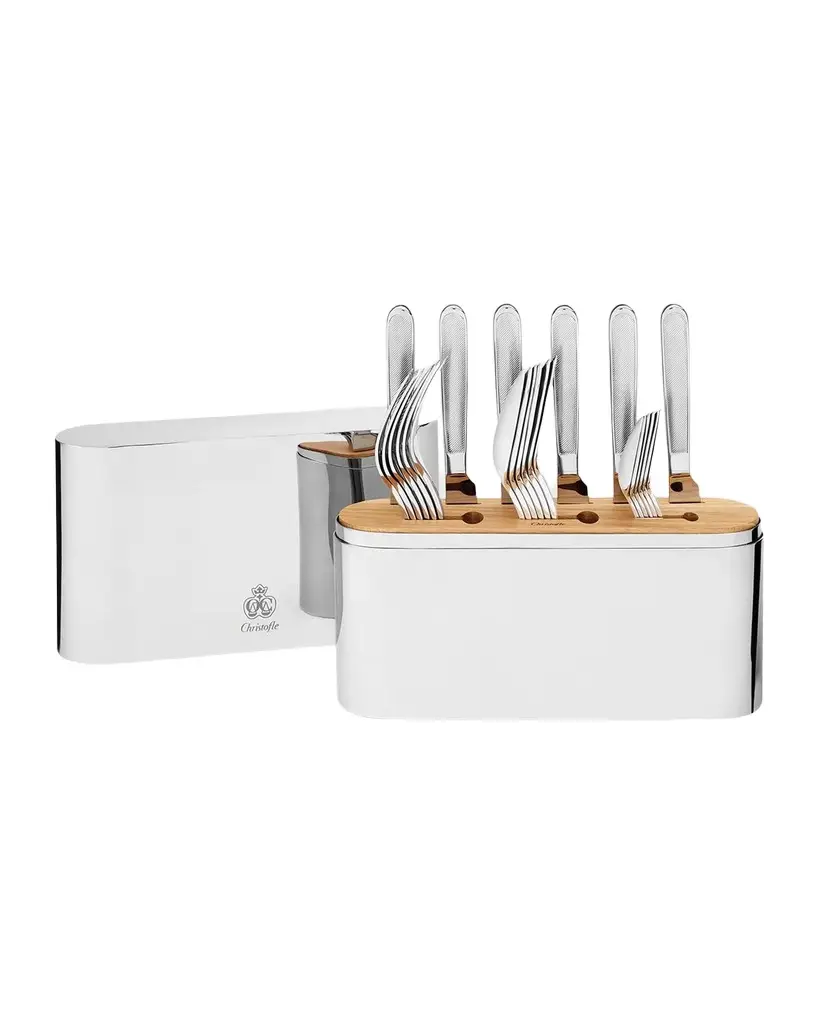 Christofle Concorde 24-Piece Flatware Set