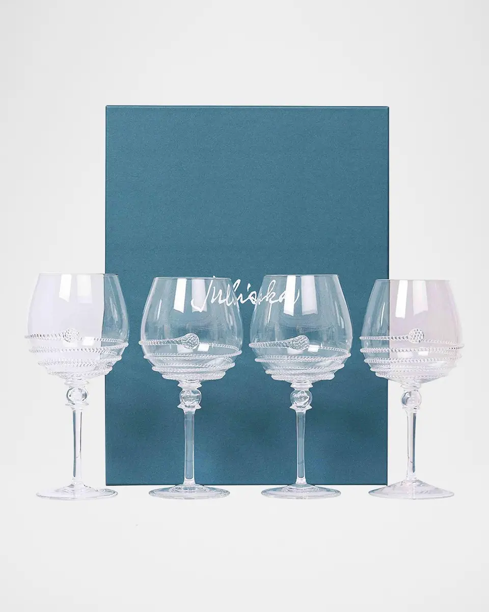 Juliska Amalia Light Body Red Wine Glasses, Set of 4 | Thumbnail 2 Juliska Amalia Light Body Red Wine Glasses, Set of 4 | Thumbnail 2