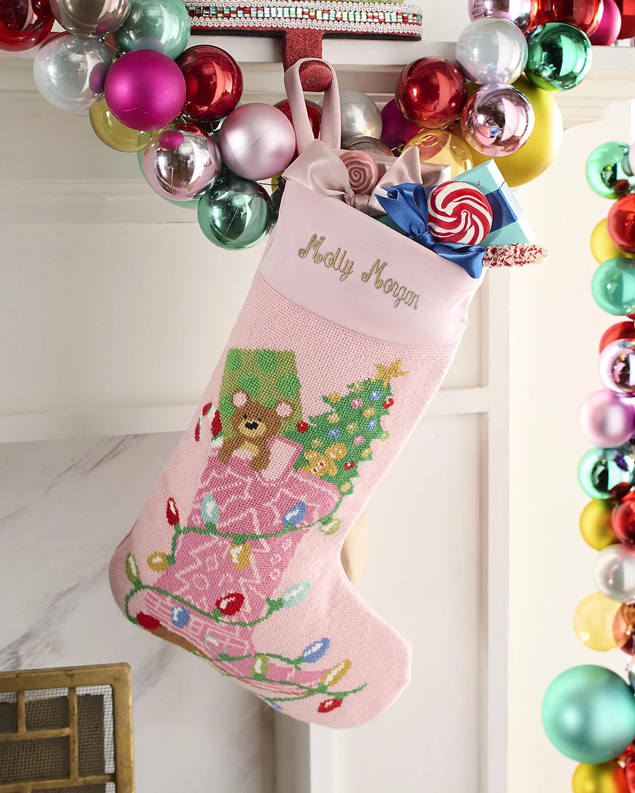 Bauble Stockings x Sainty Nelsen "The Molly Morgan" Christmas Stocking