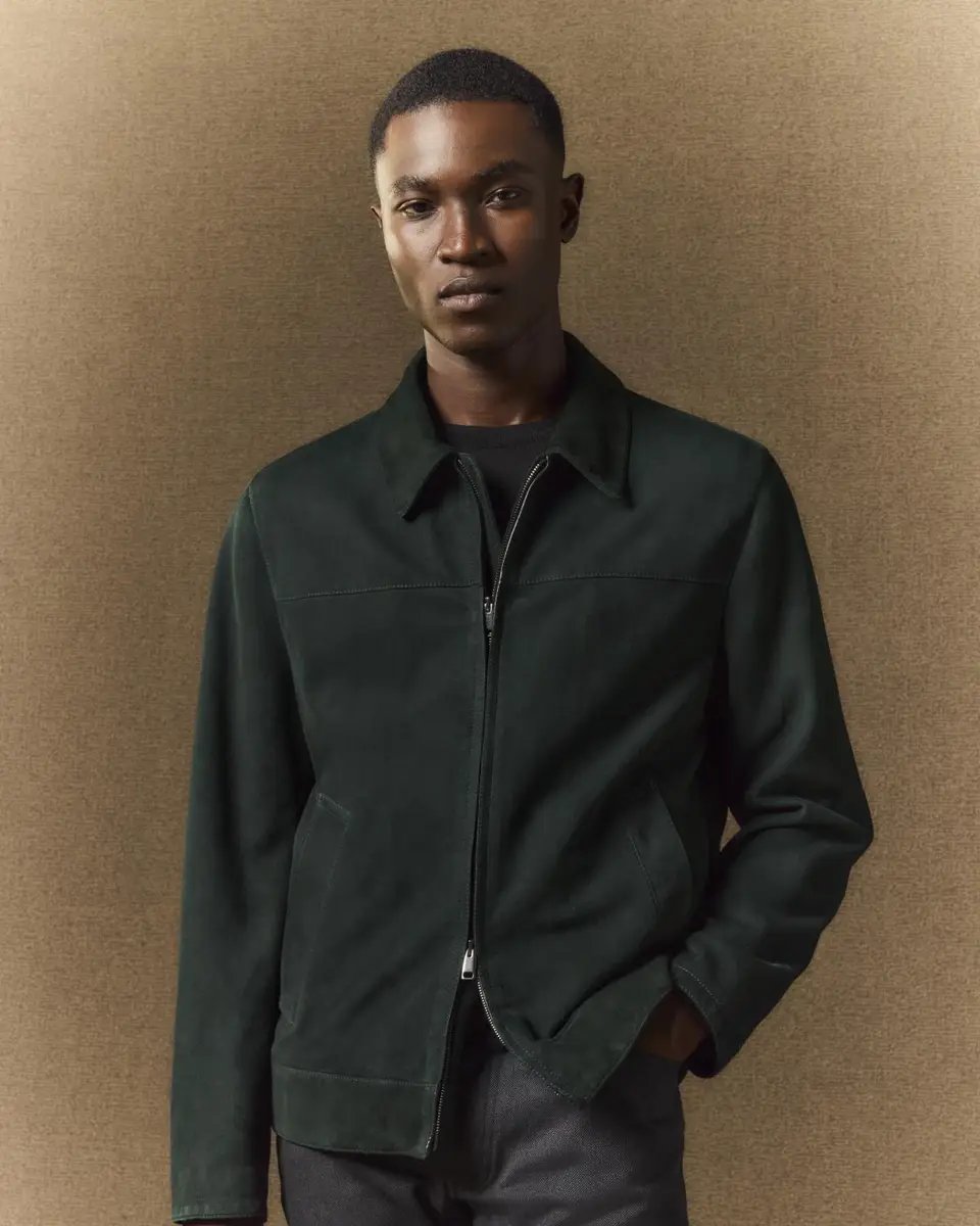 Brioni Men's Cashmere-Silk Polo Sweater | Thumbnail 5 Brioni Men's Cashmere-Silk Polo Sweater | Thumbnail 5