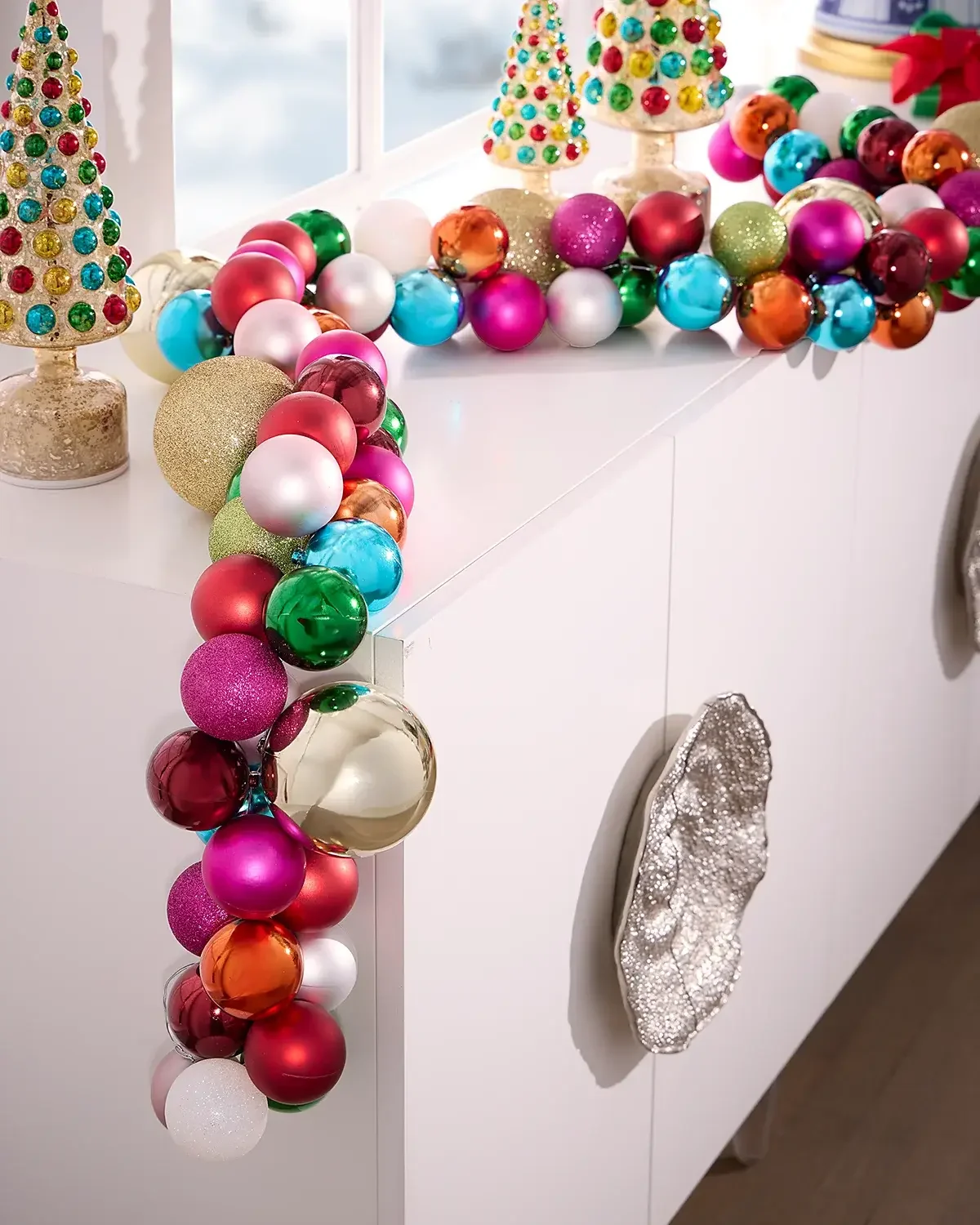 Cody Foster & Co Multicolored Collected Ornament Garland