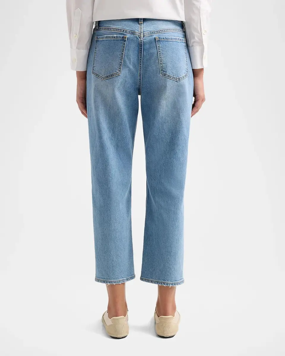 Libertine Montecito Embellished Straight-Leg Boyfriend Crop Jeans | Thumbnail 3 Libertine Montecito Embellished Straight-Leg Boyfriend Crop Jeans | Thumbnail 3